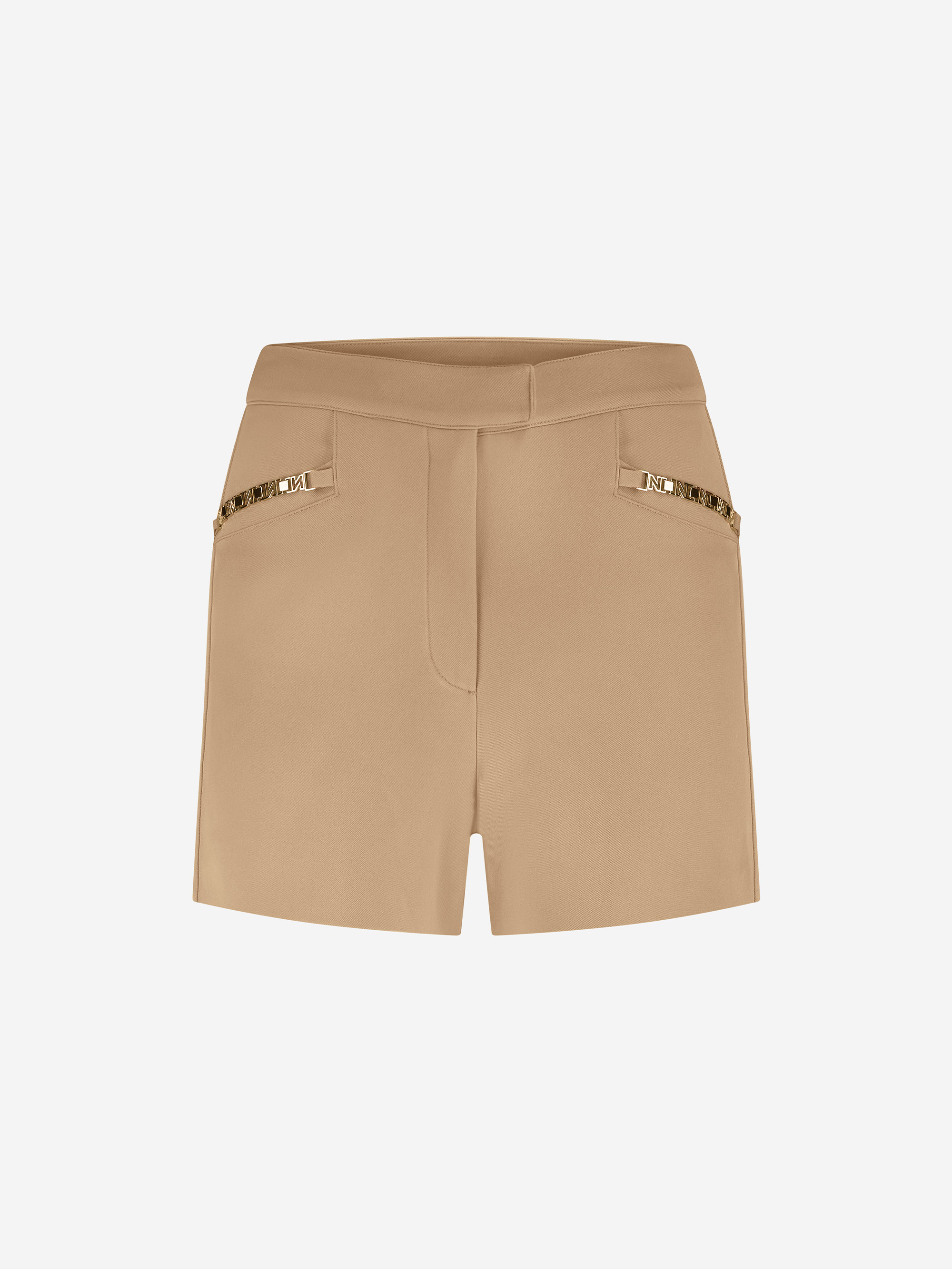 Shorts with chain details