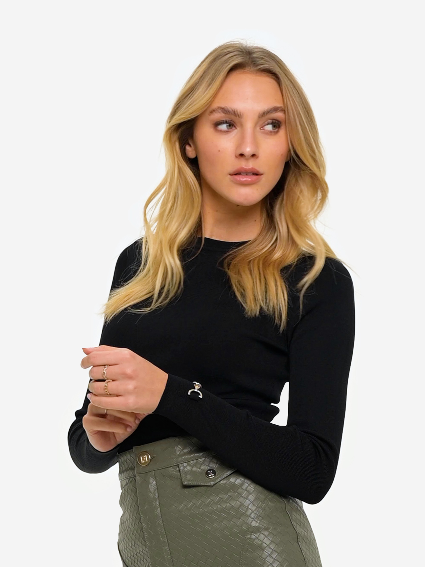 Top met ketting detail