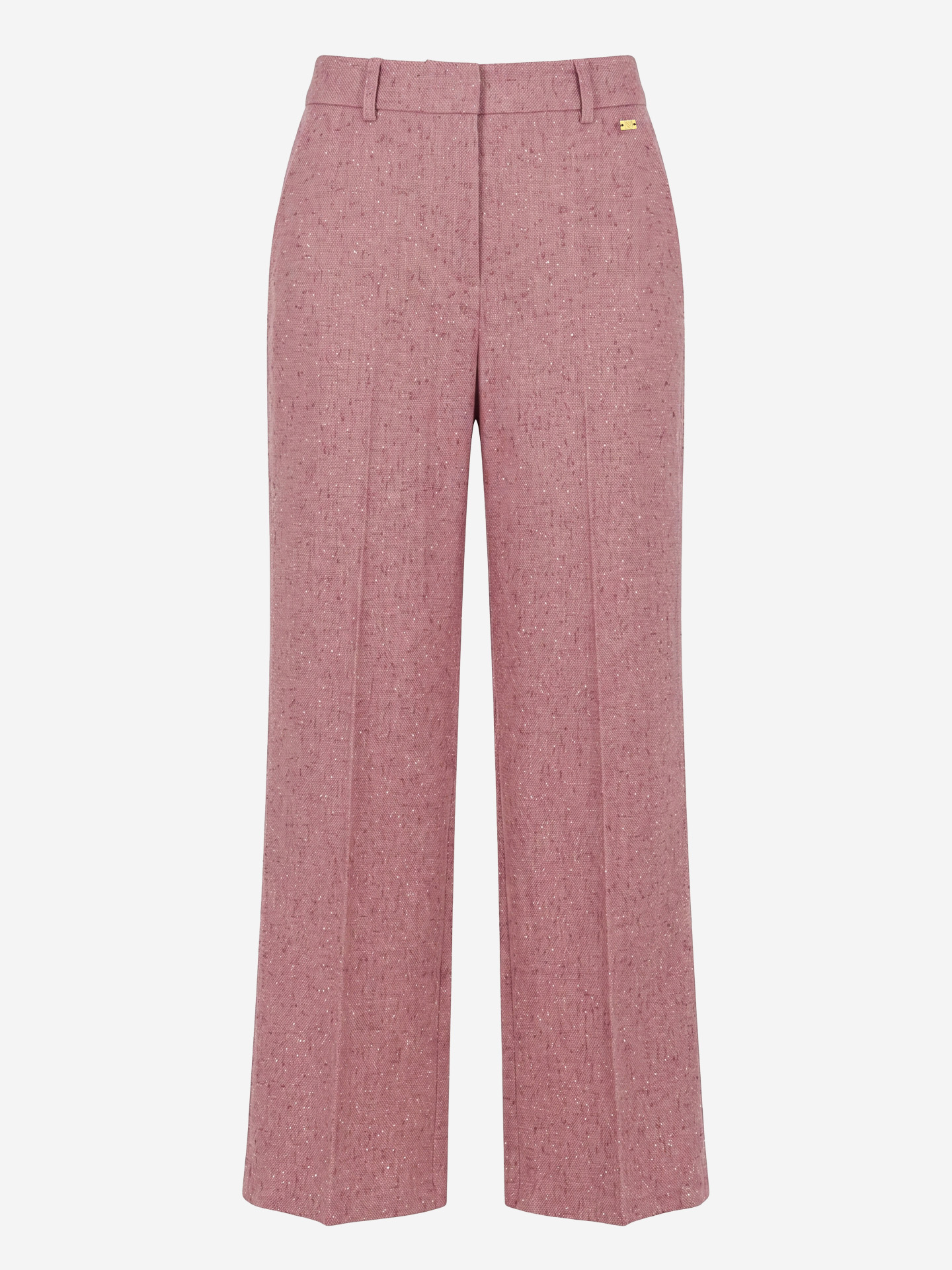 Pantalon met glitterdetails