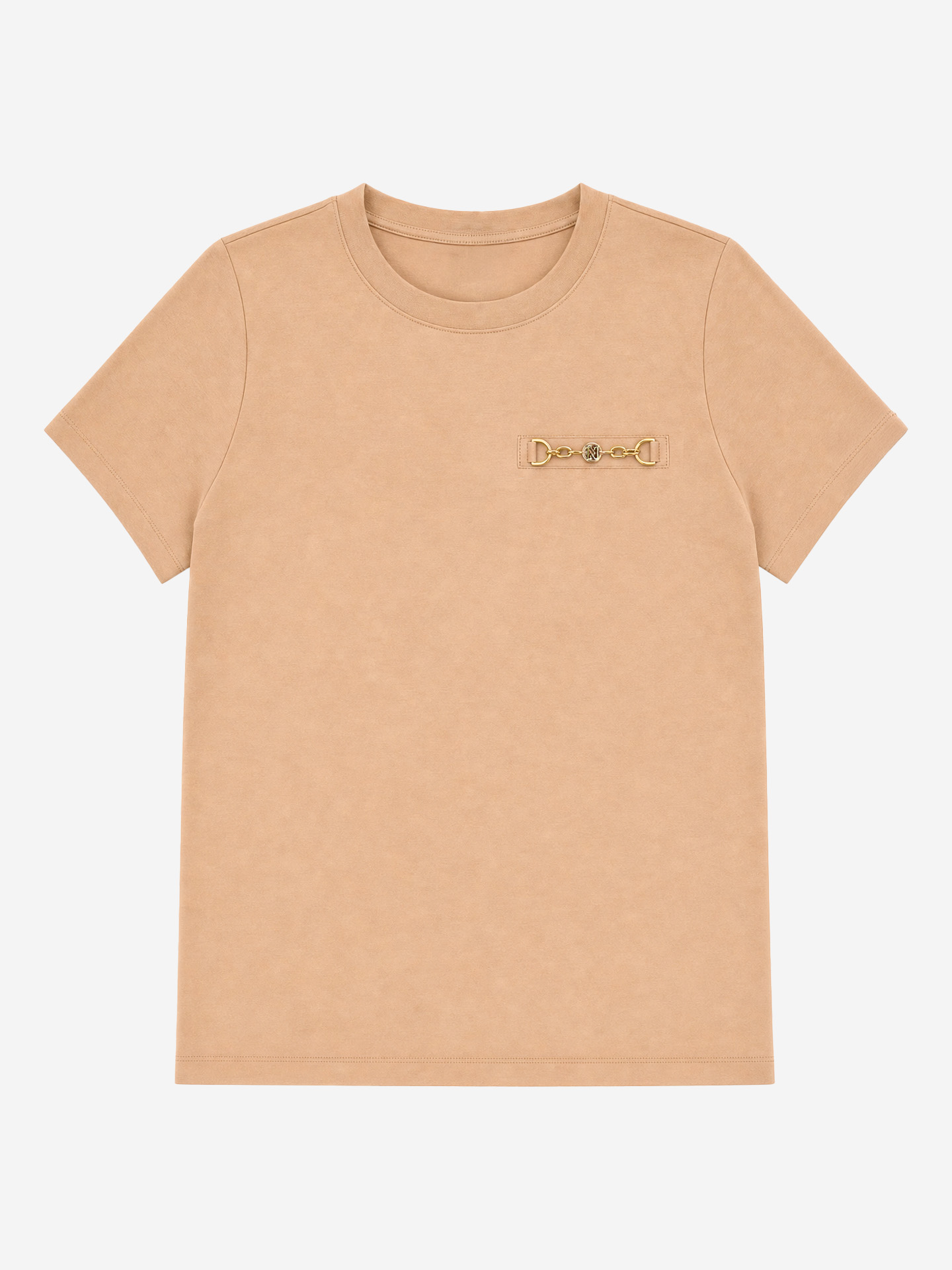 T-shirt met ketting detail