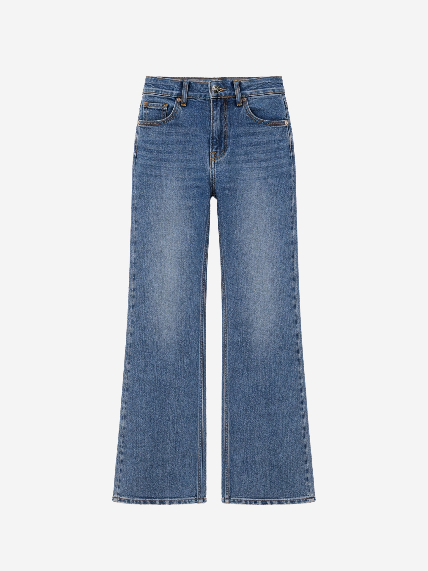 Straight leg jeans