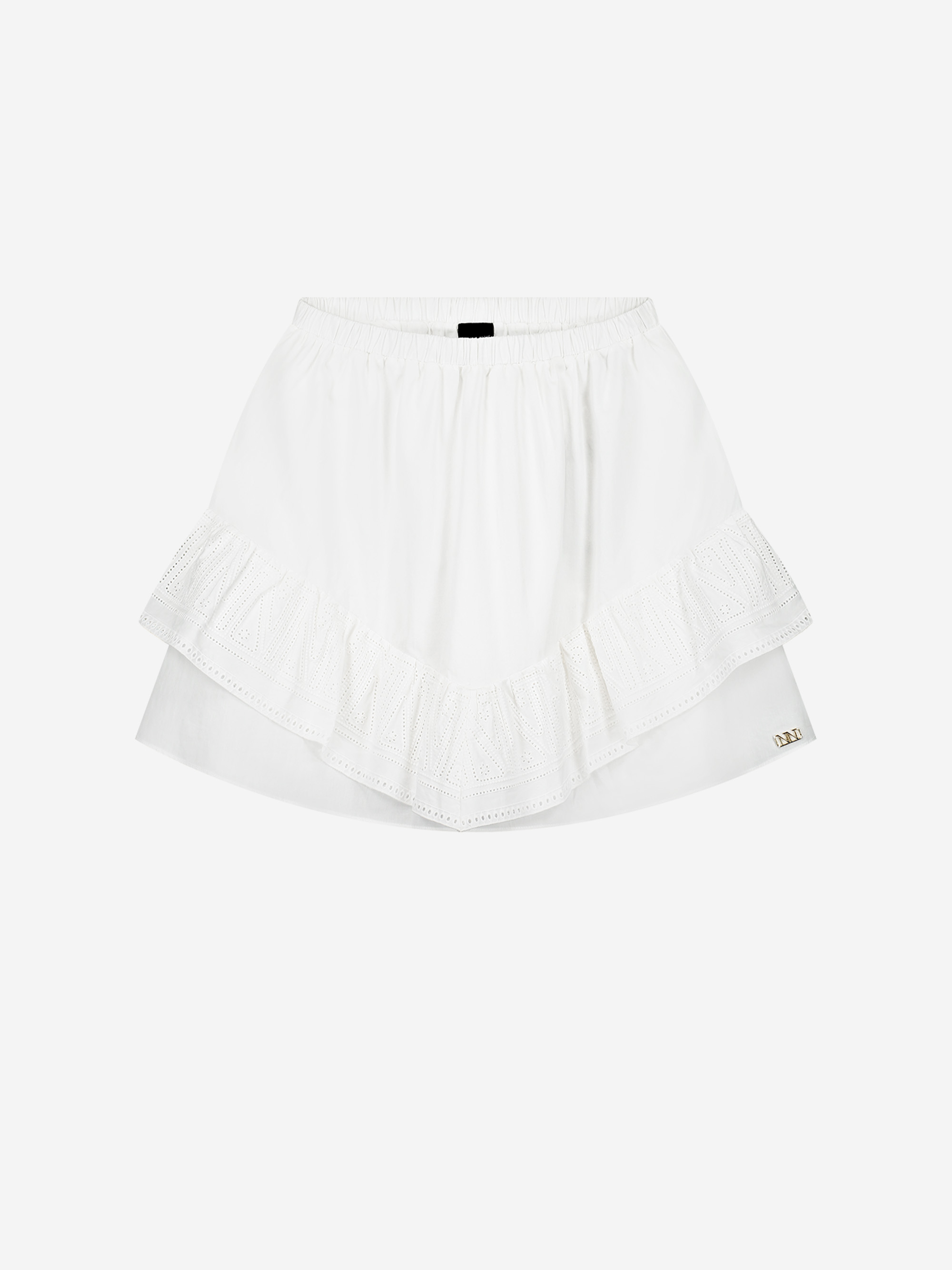 Skirt with embroidery