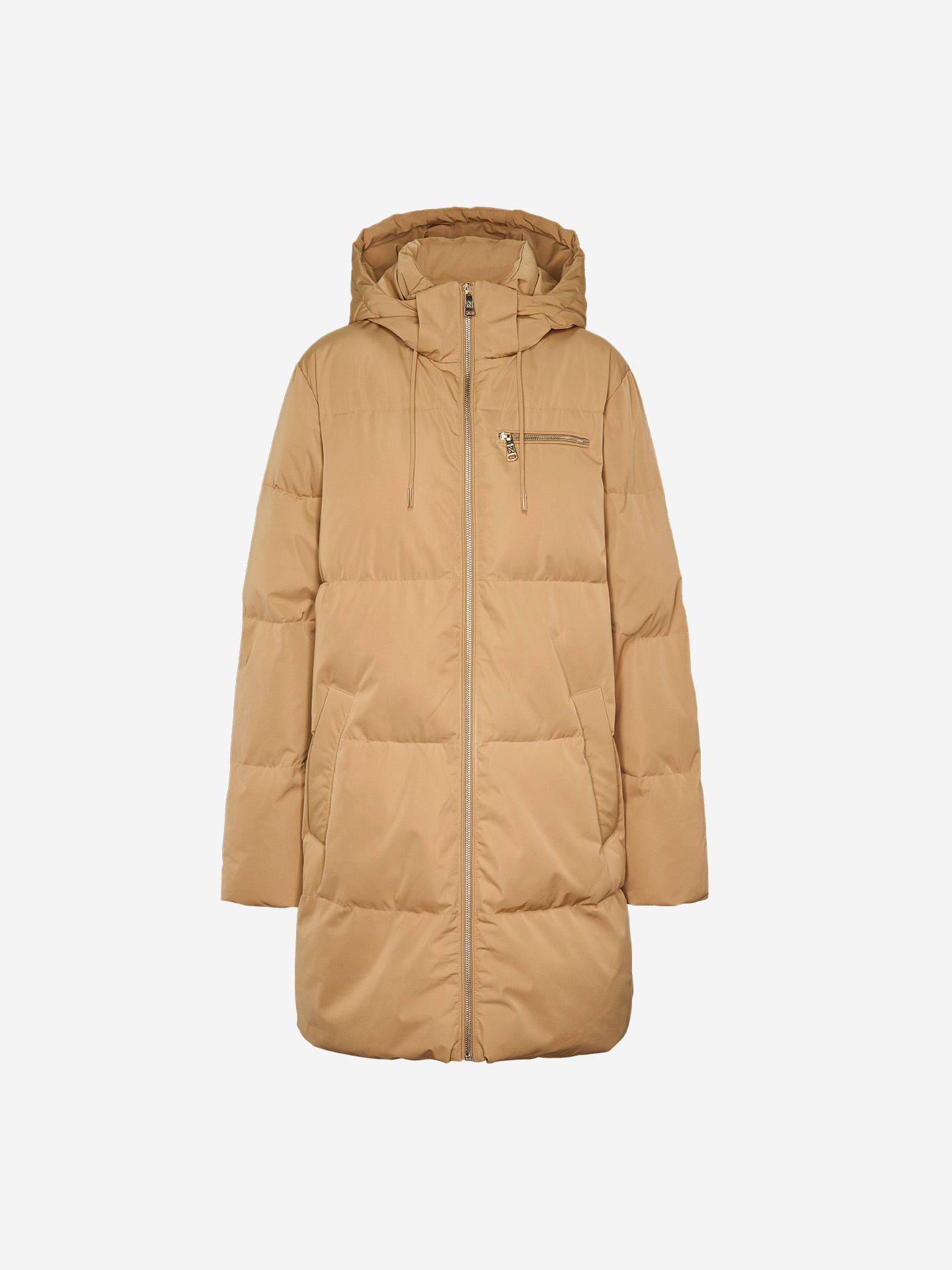 Loose-fitting puffer jacket