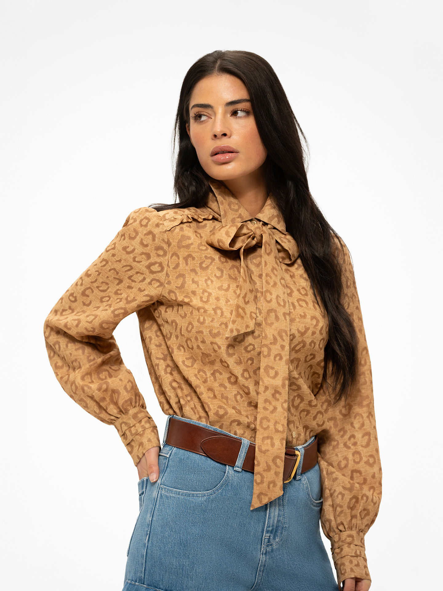 Pragues Leopard Blouse