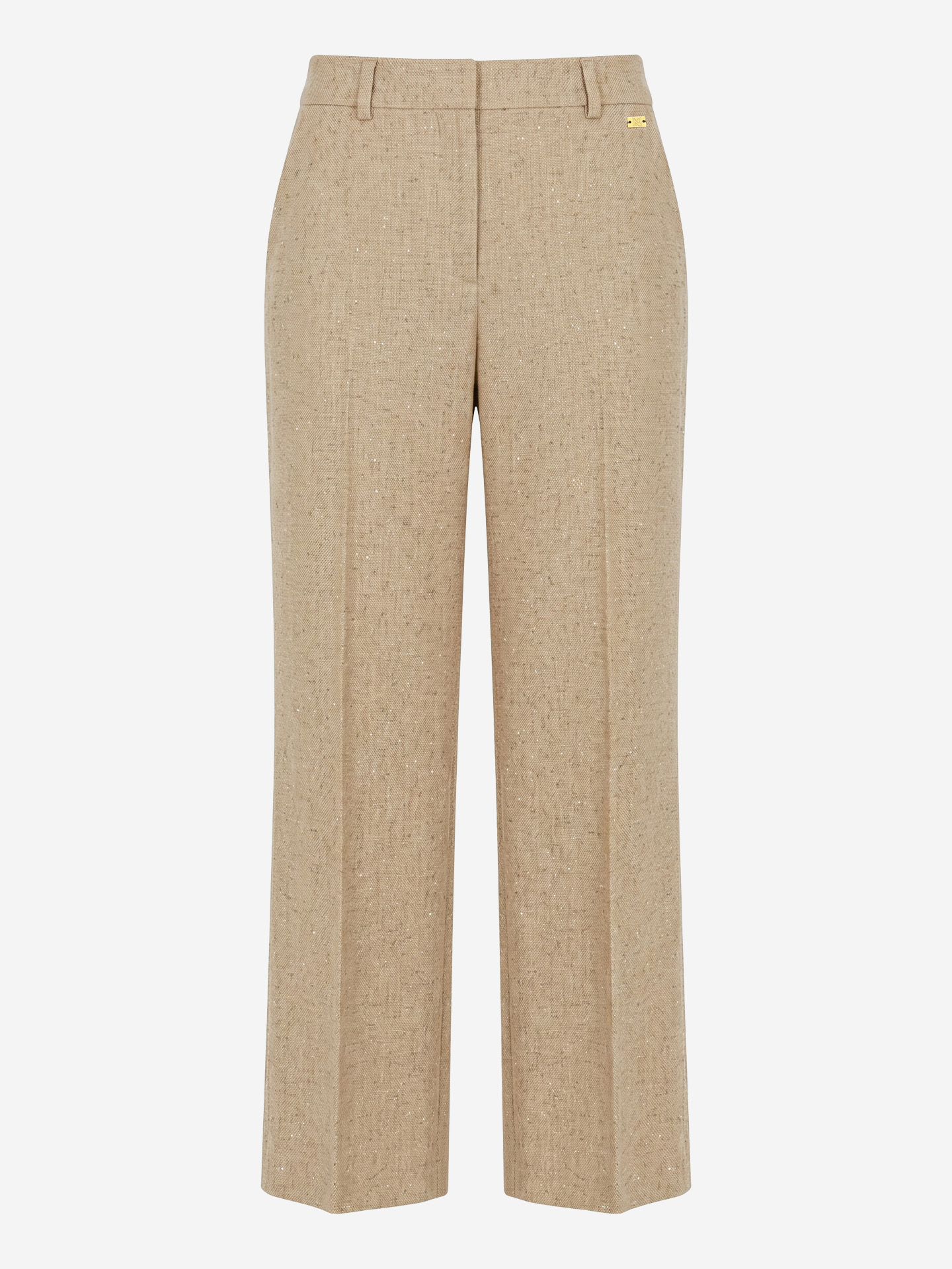 Pantalon met glitterdetails