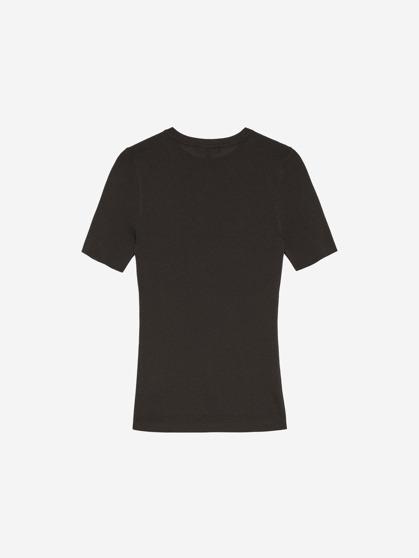 Basic top with short sleeves