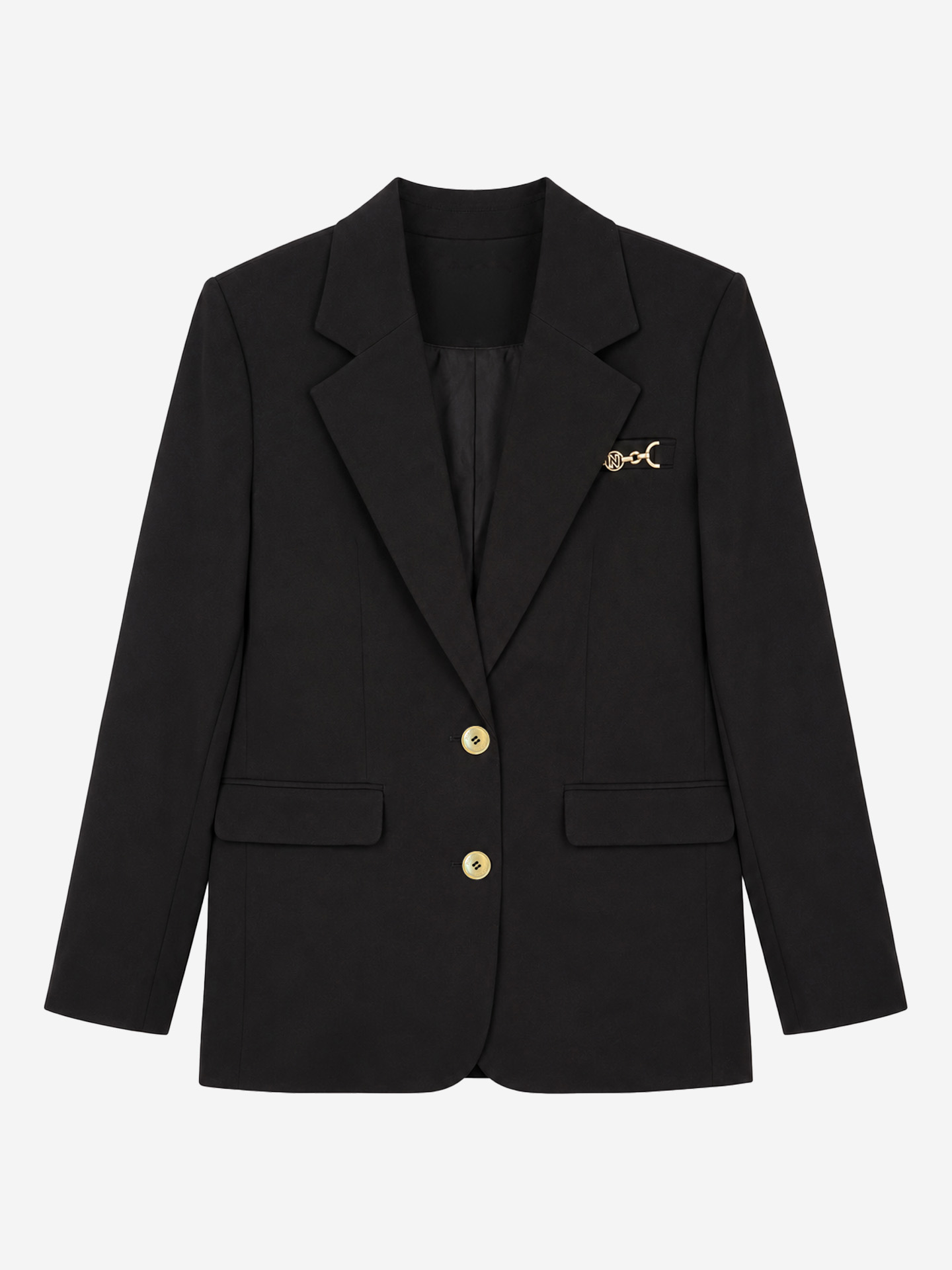 Blazer with chain detail