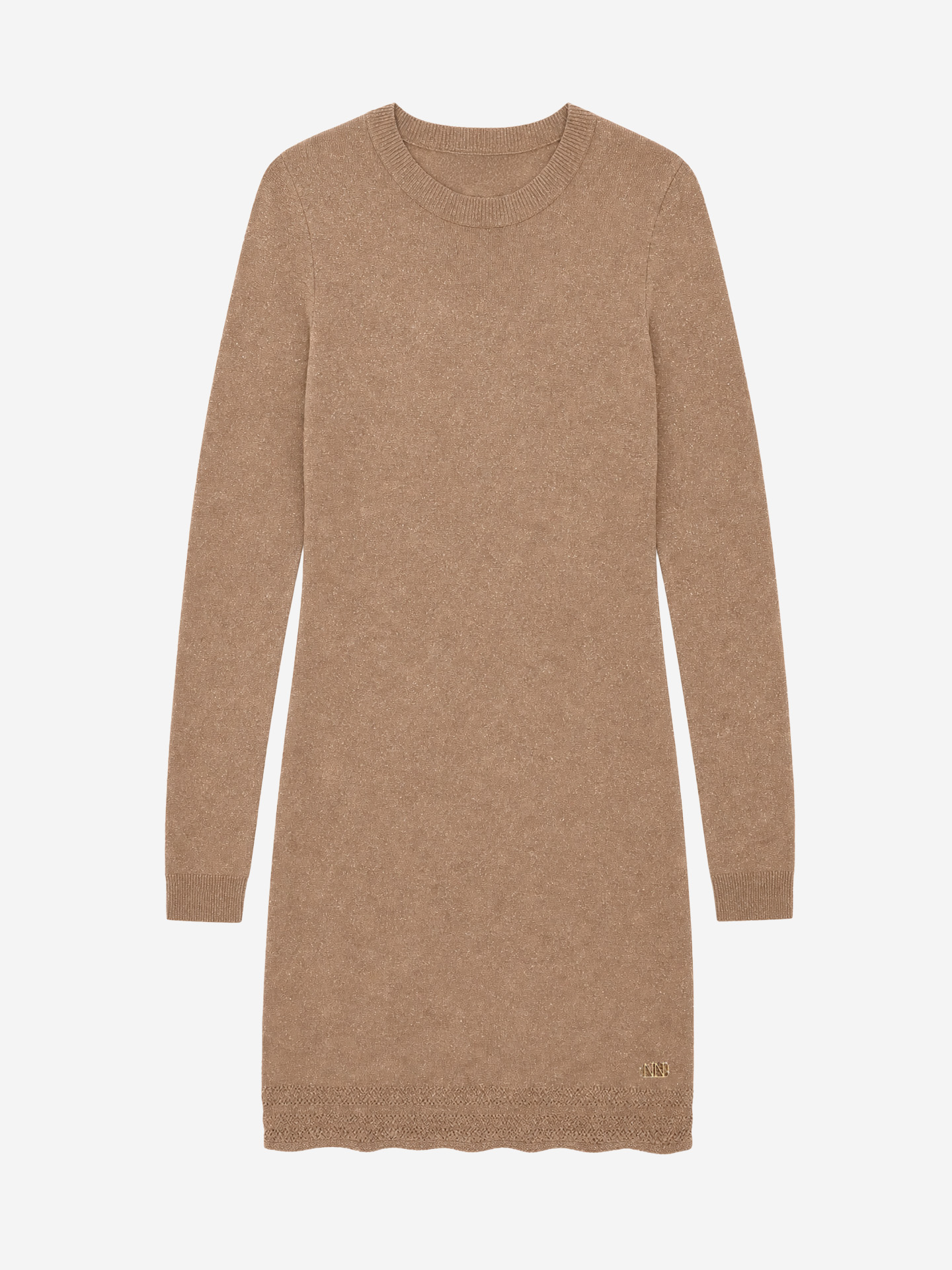 Dress with glitter