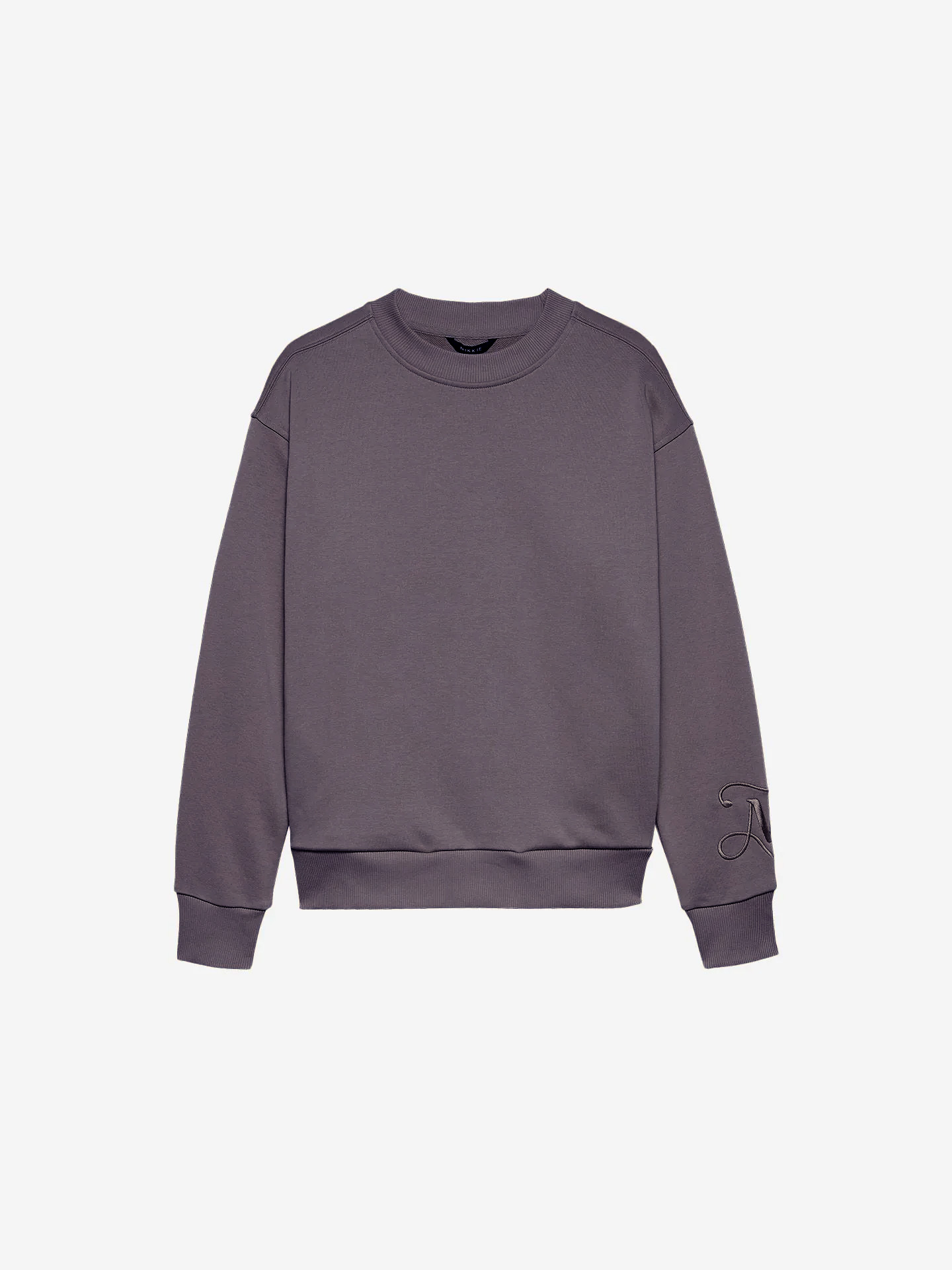 Sweater met logo en zakken