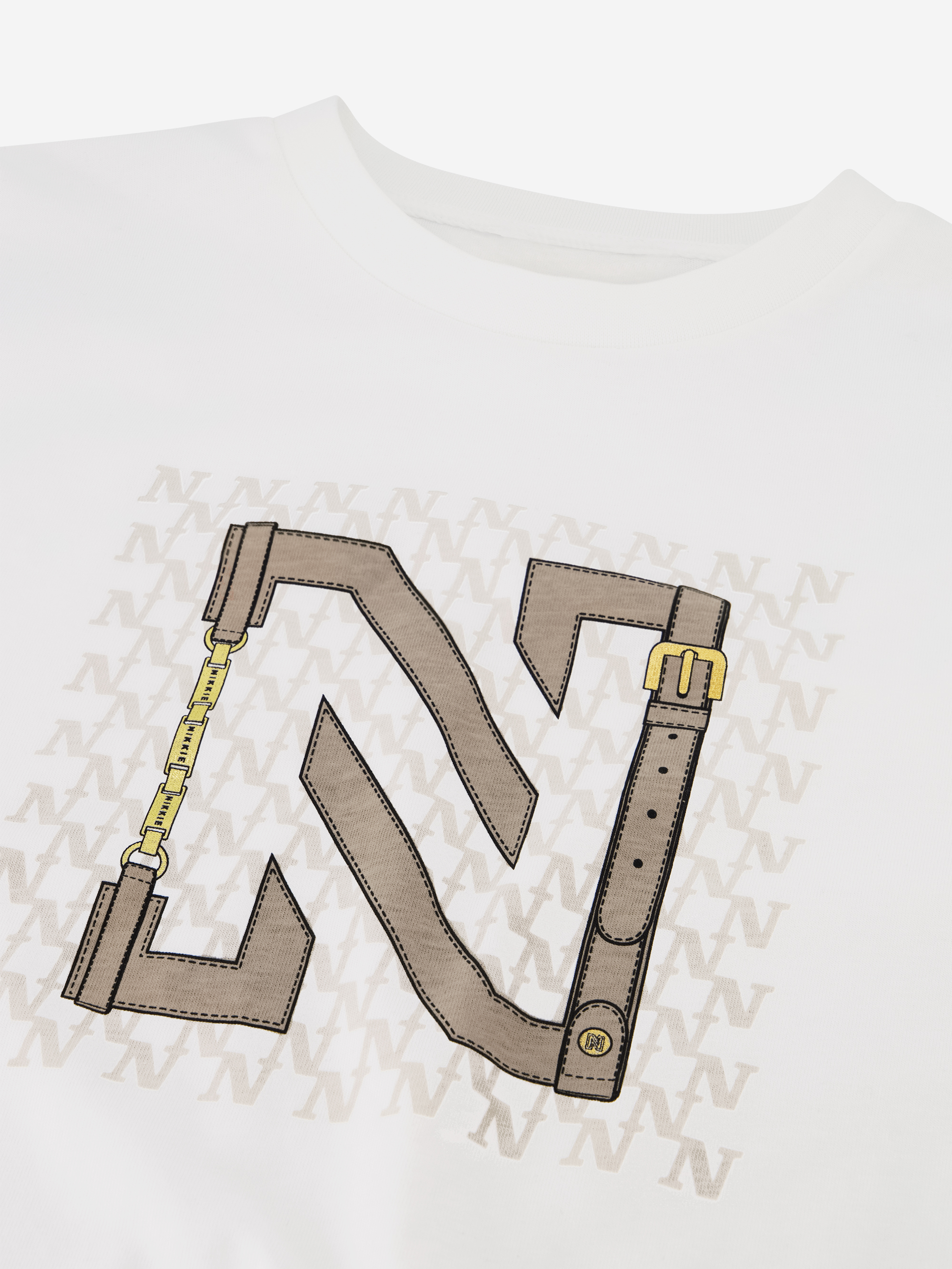 N Round Chain T-Shirt