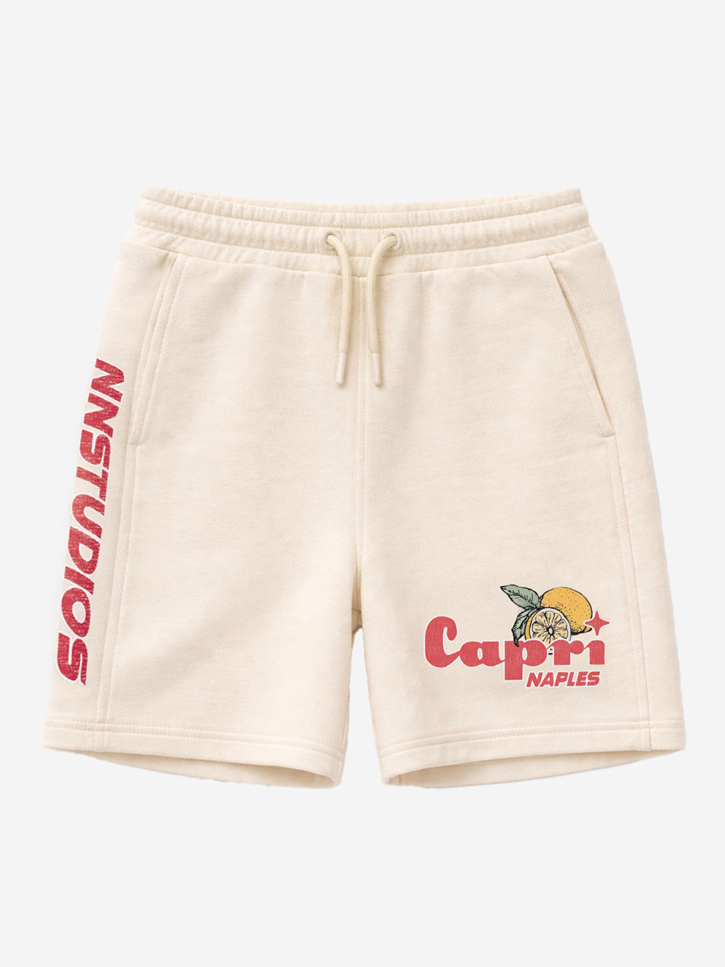 Sweat shorts with embroidery