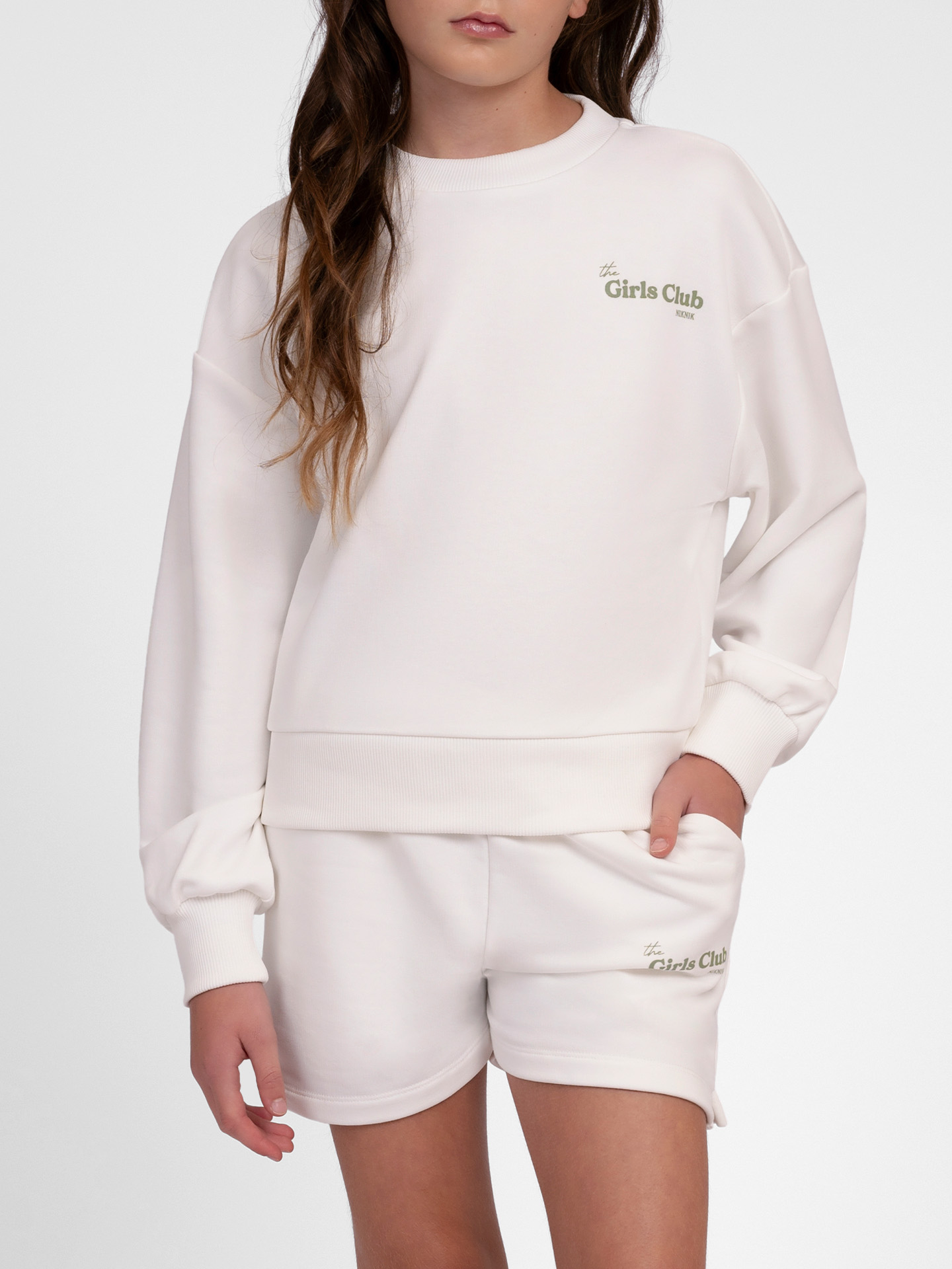 Sweatshirt with back print