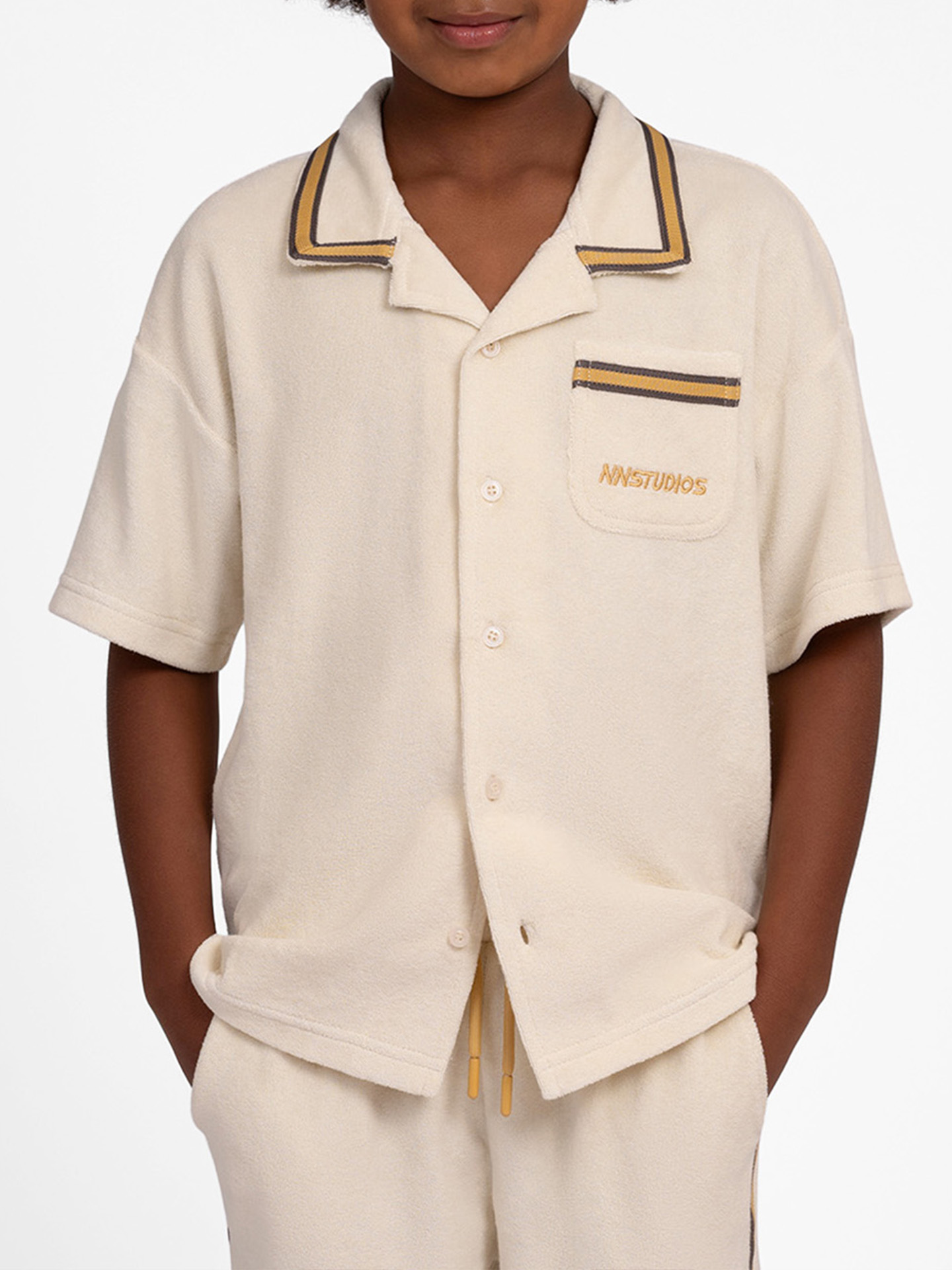 Shirt van badstof