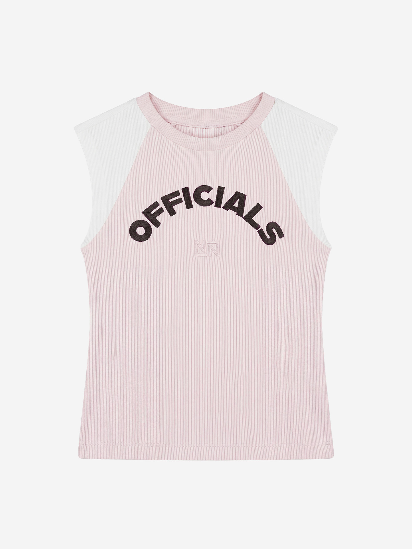 Sleeveless ribbed top