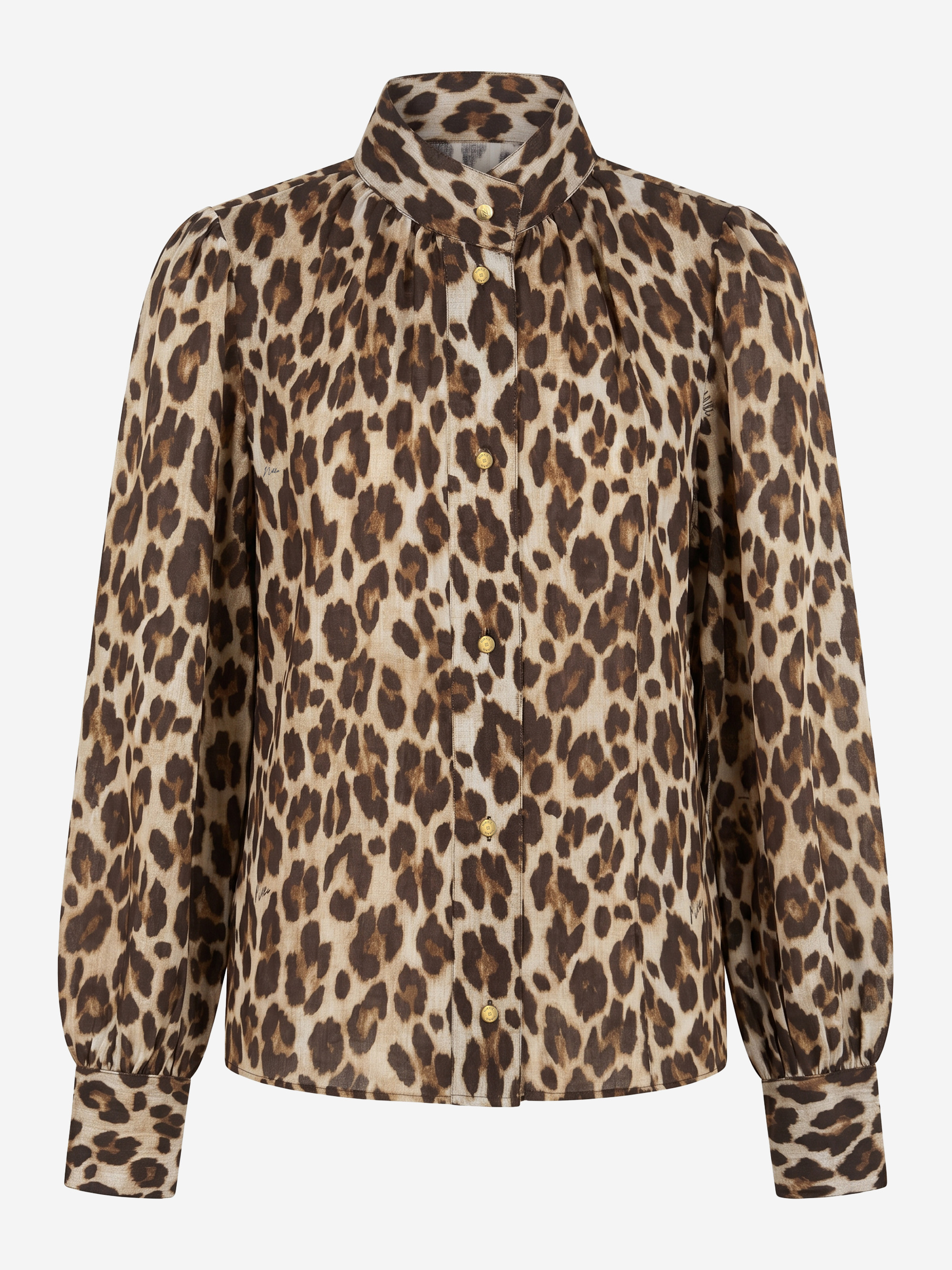 Leopard print blouse
