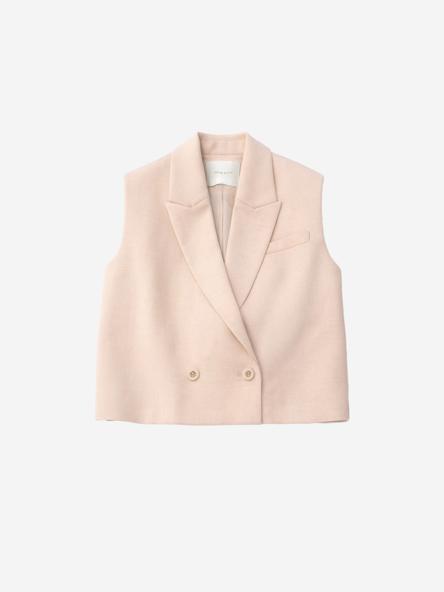Korte blazer top
