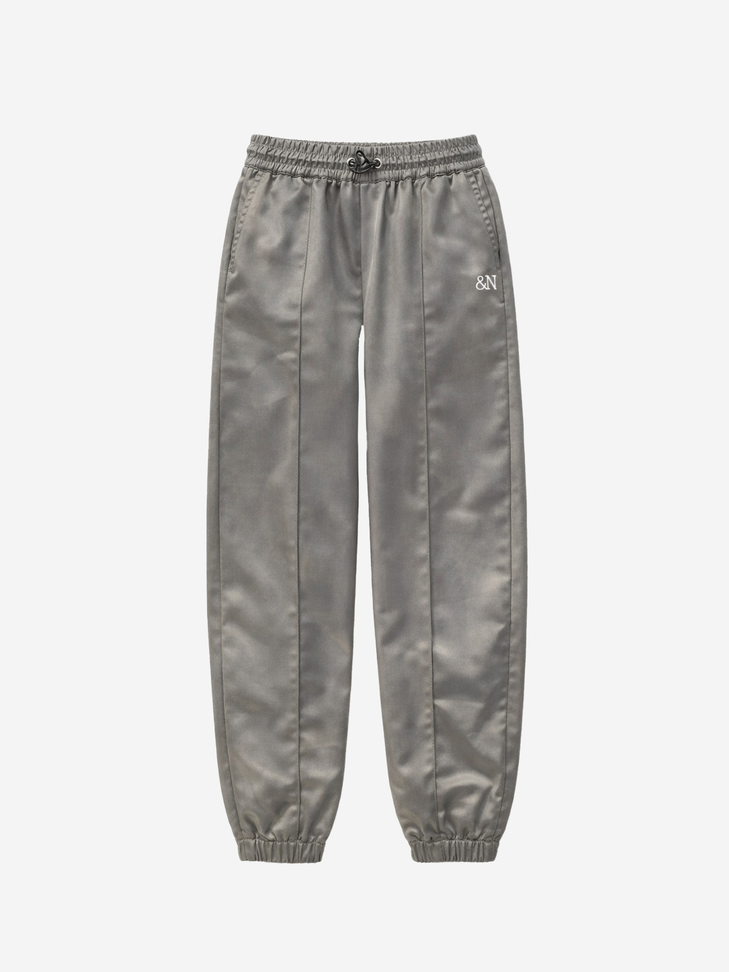 Satin drawstring pants