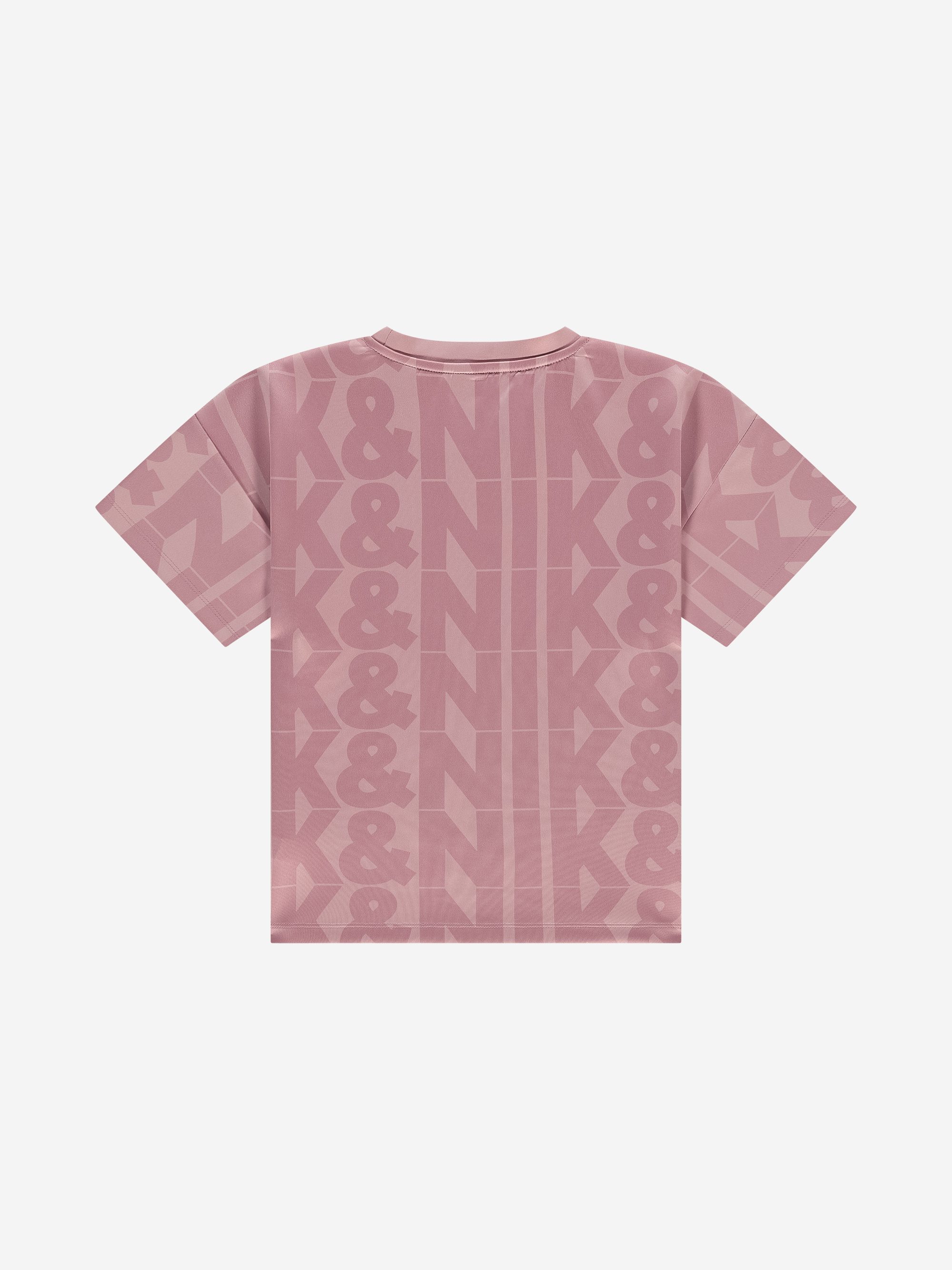 Loose T-shirt with N&N logo pattern