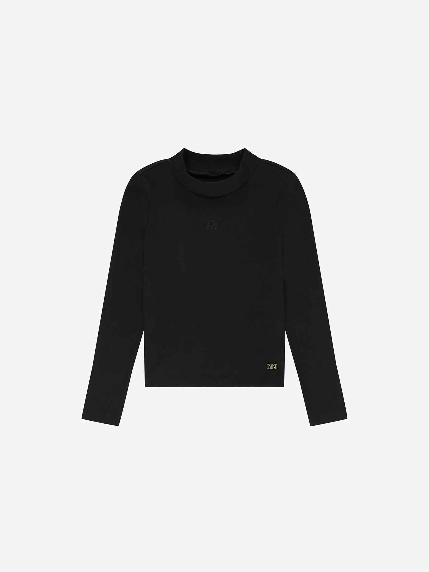 Ribbed top with logo
