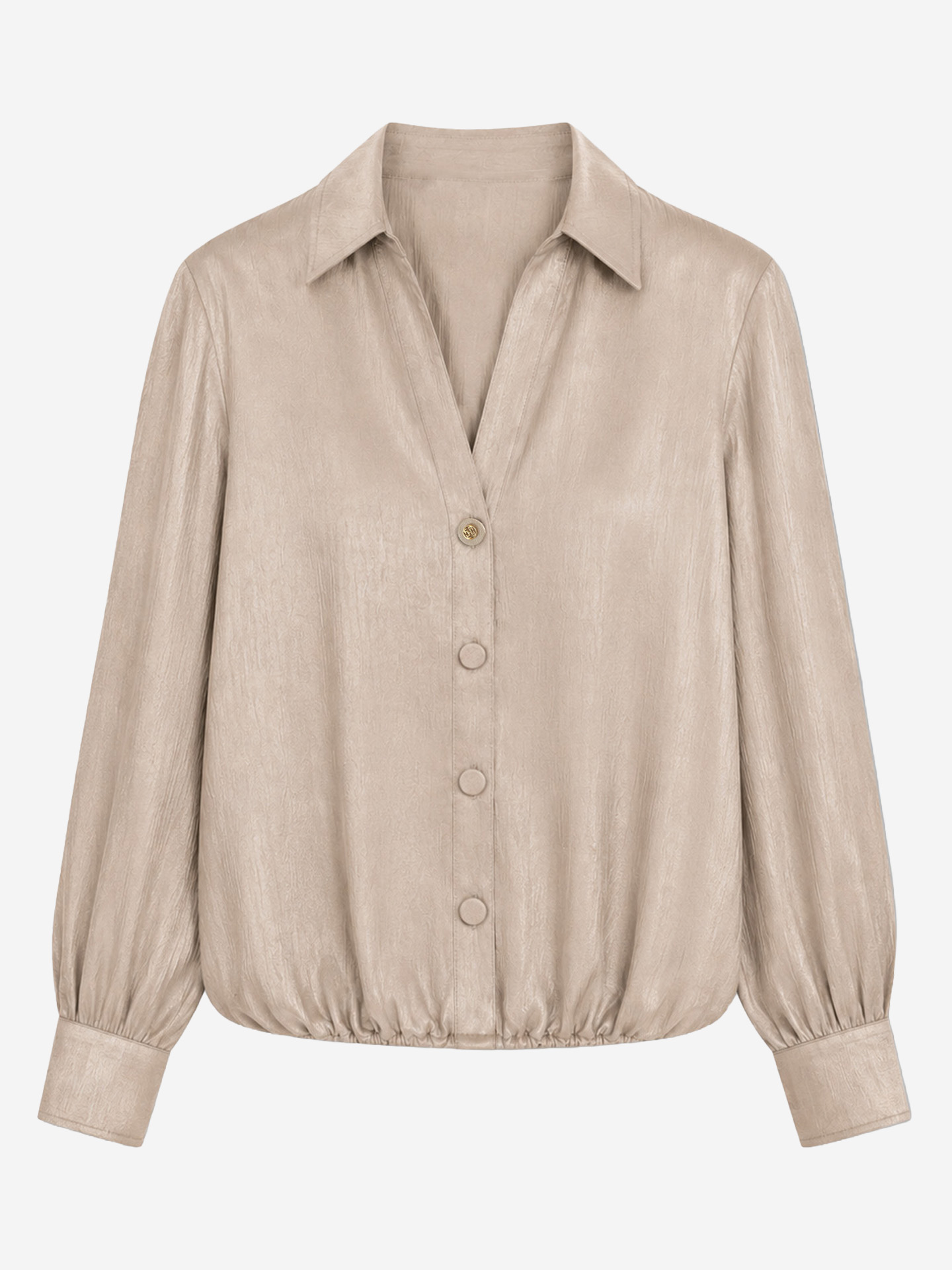 Glanzende blouse