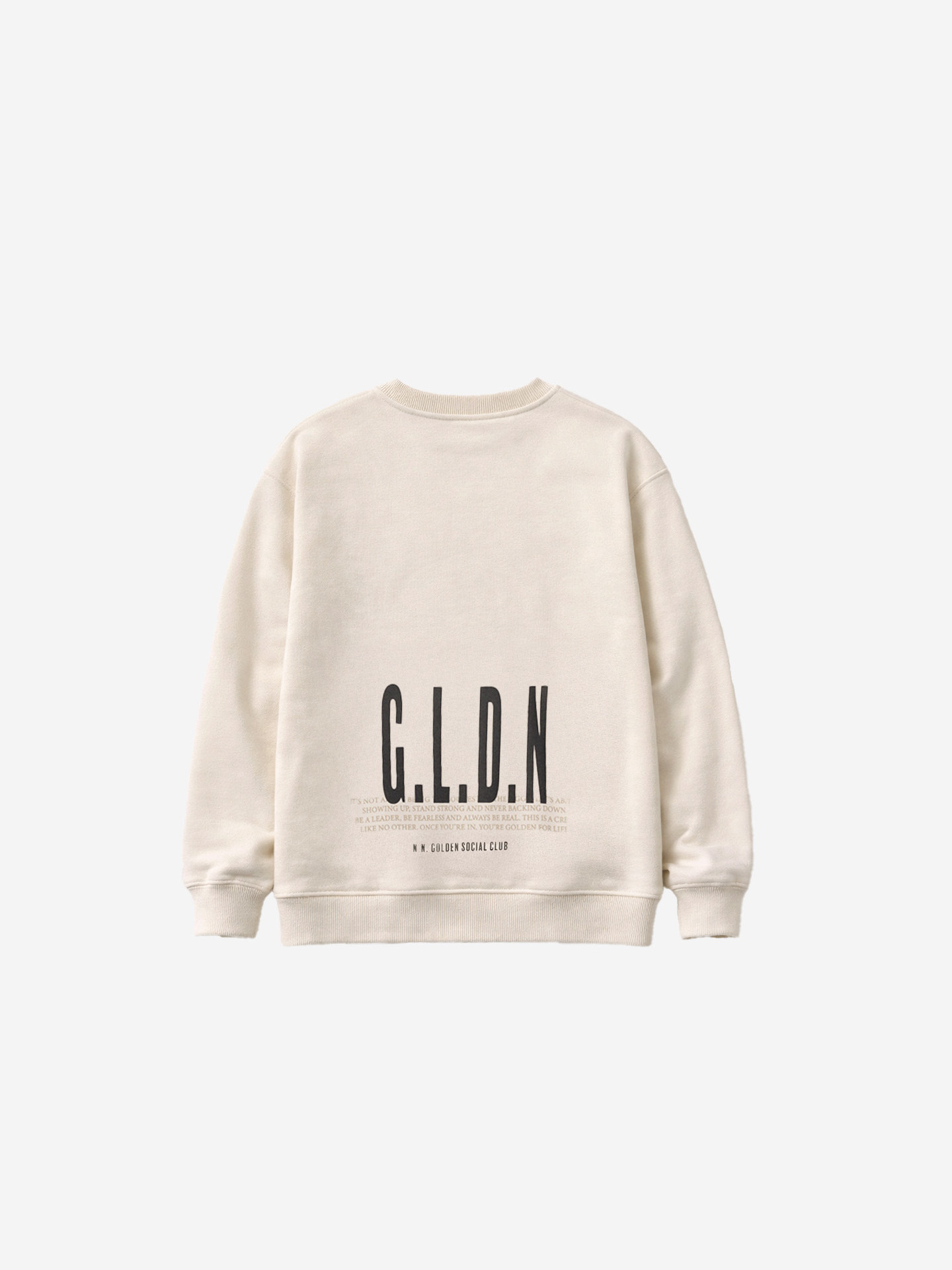 Sweater with text print