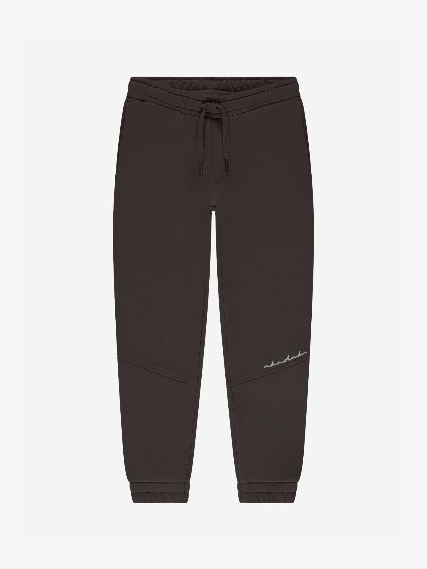 Jogging pants with drawstring