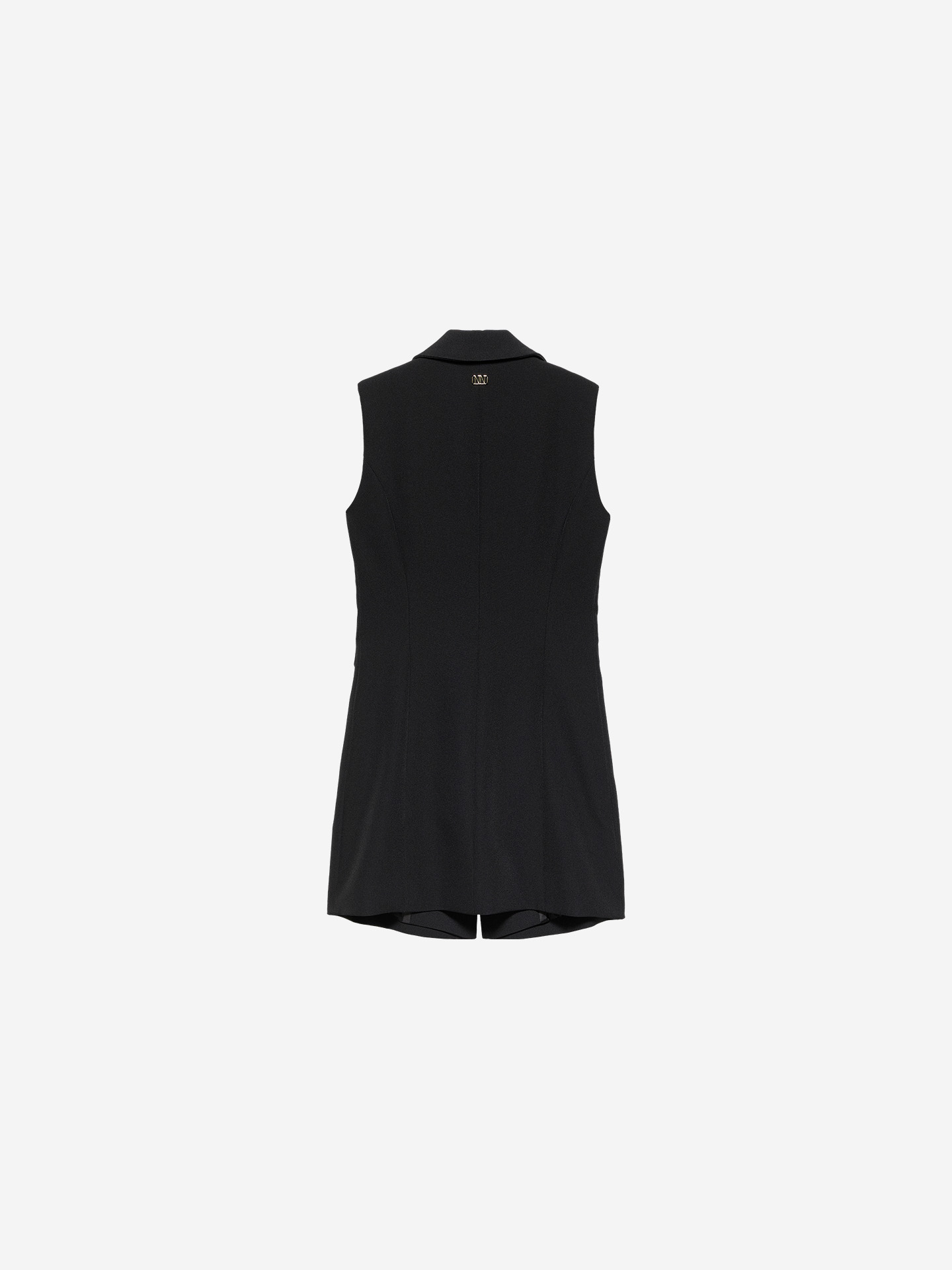 Sleeveless blazer dress