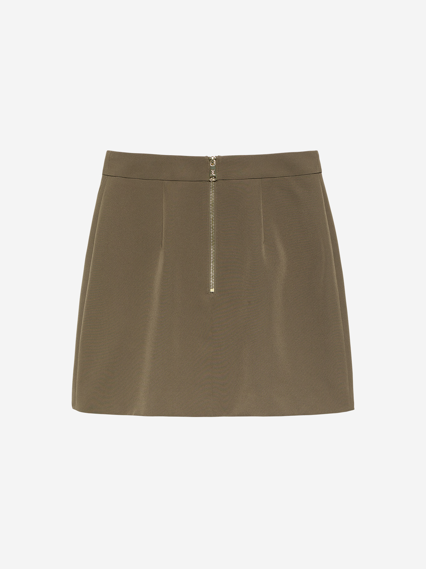 Skirt with button details