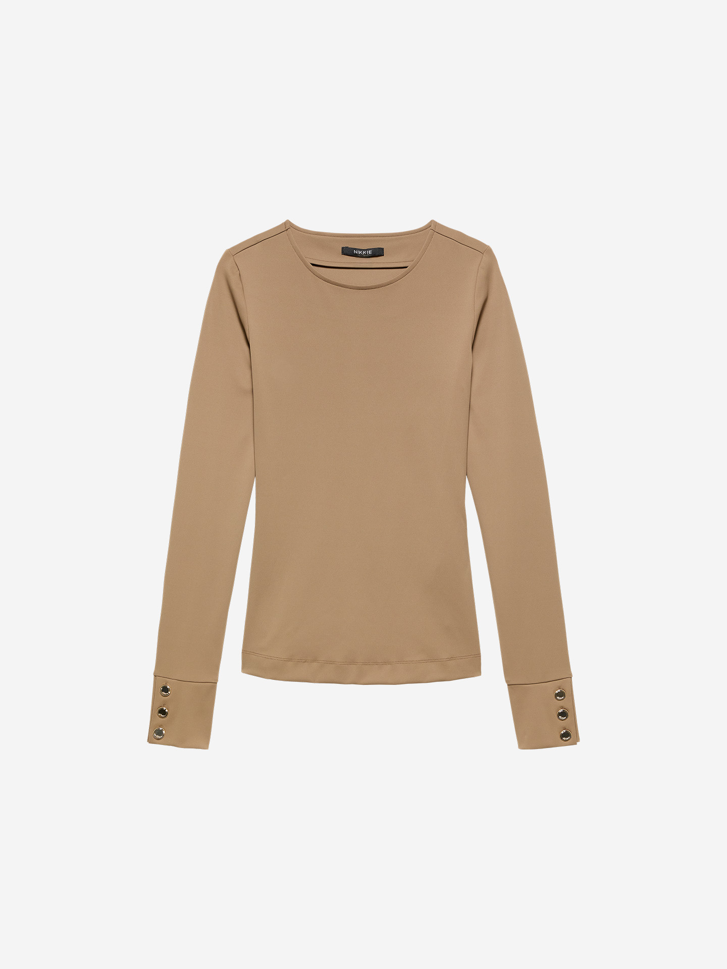 Basic top met knoopdetails