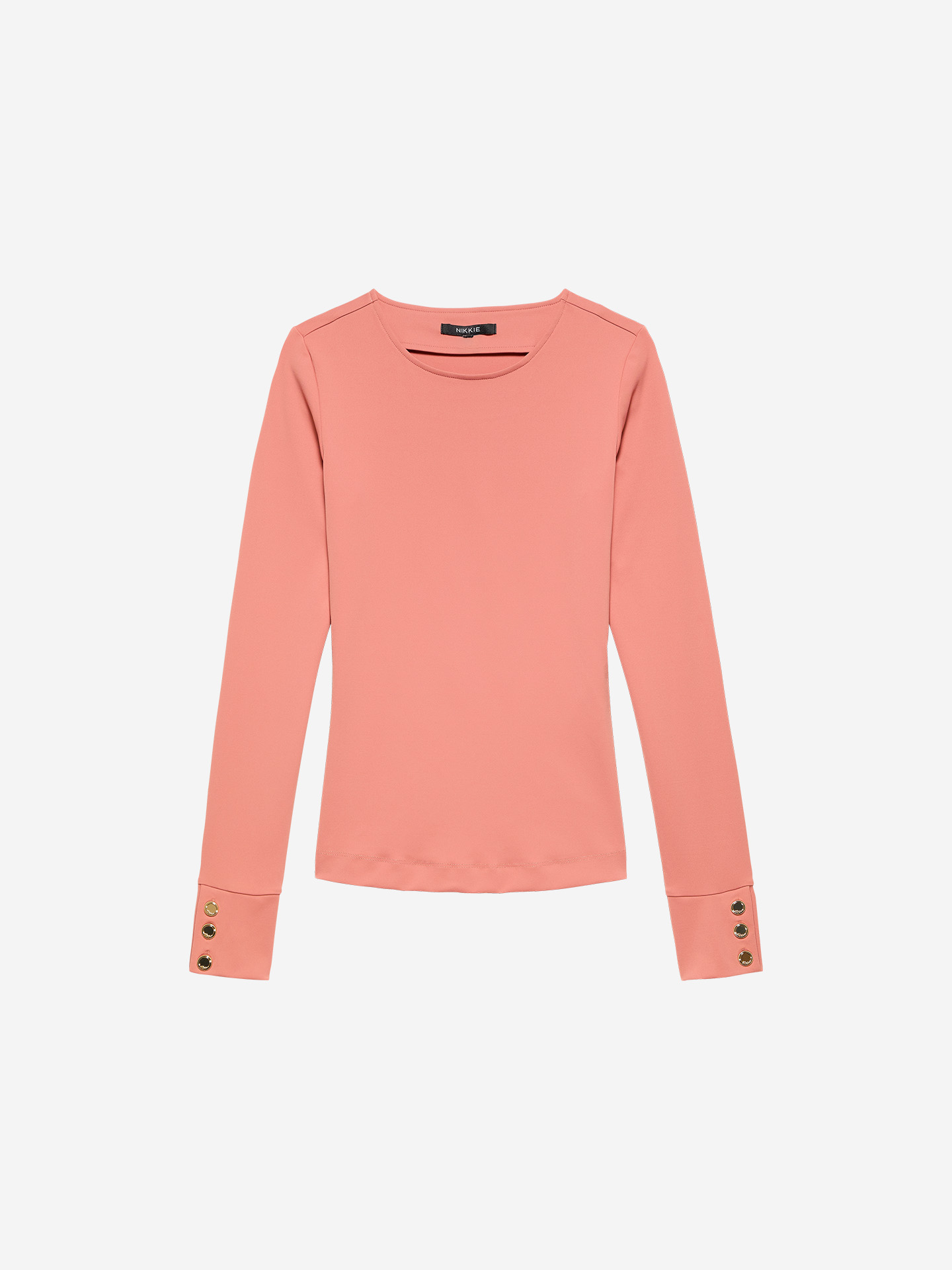 Basic top met knoopdetails