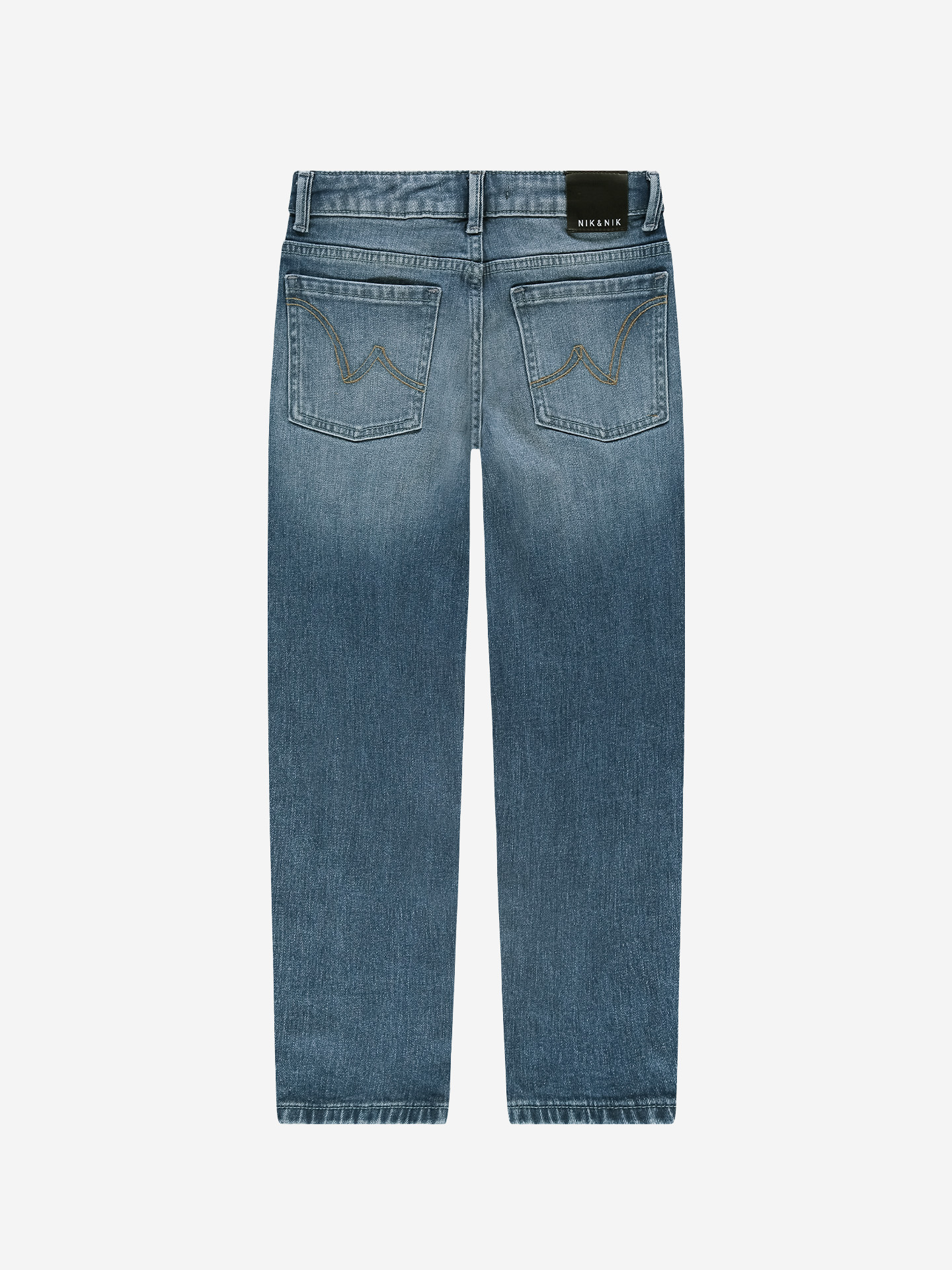 Straight leg jeans