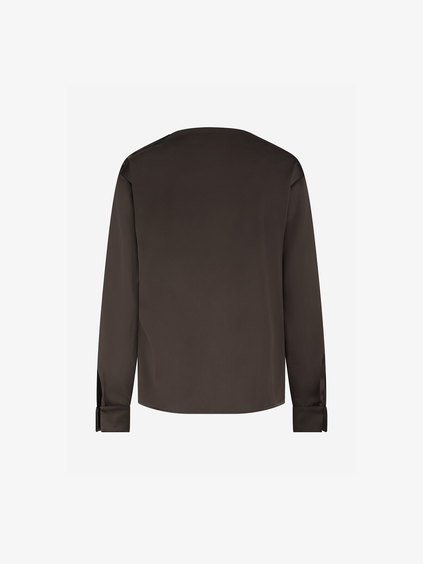 Blouse met hoge hals
