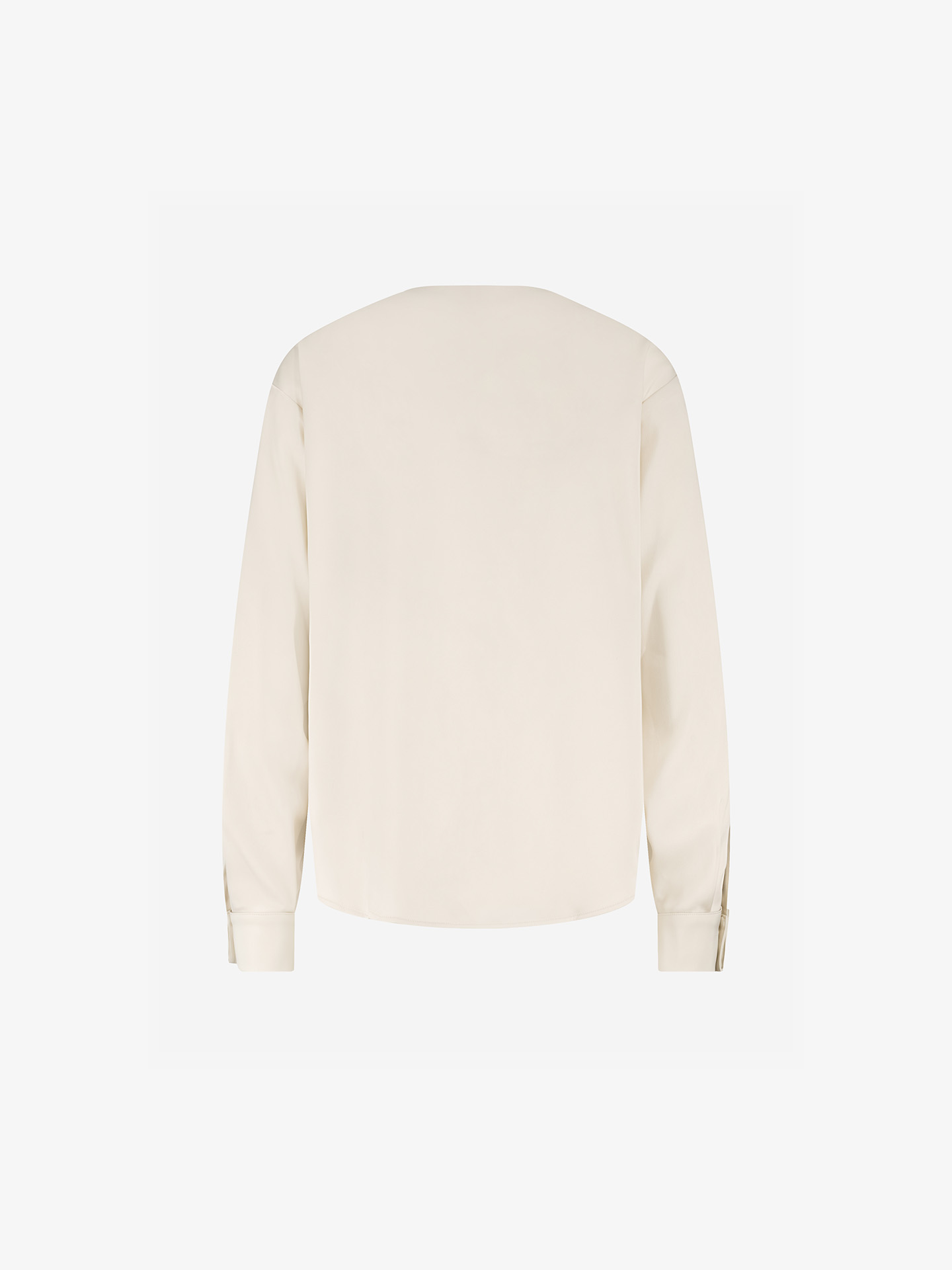 Blouse met hoge hals