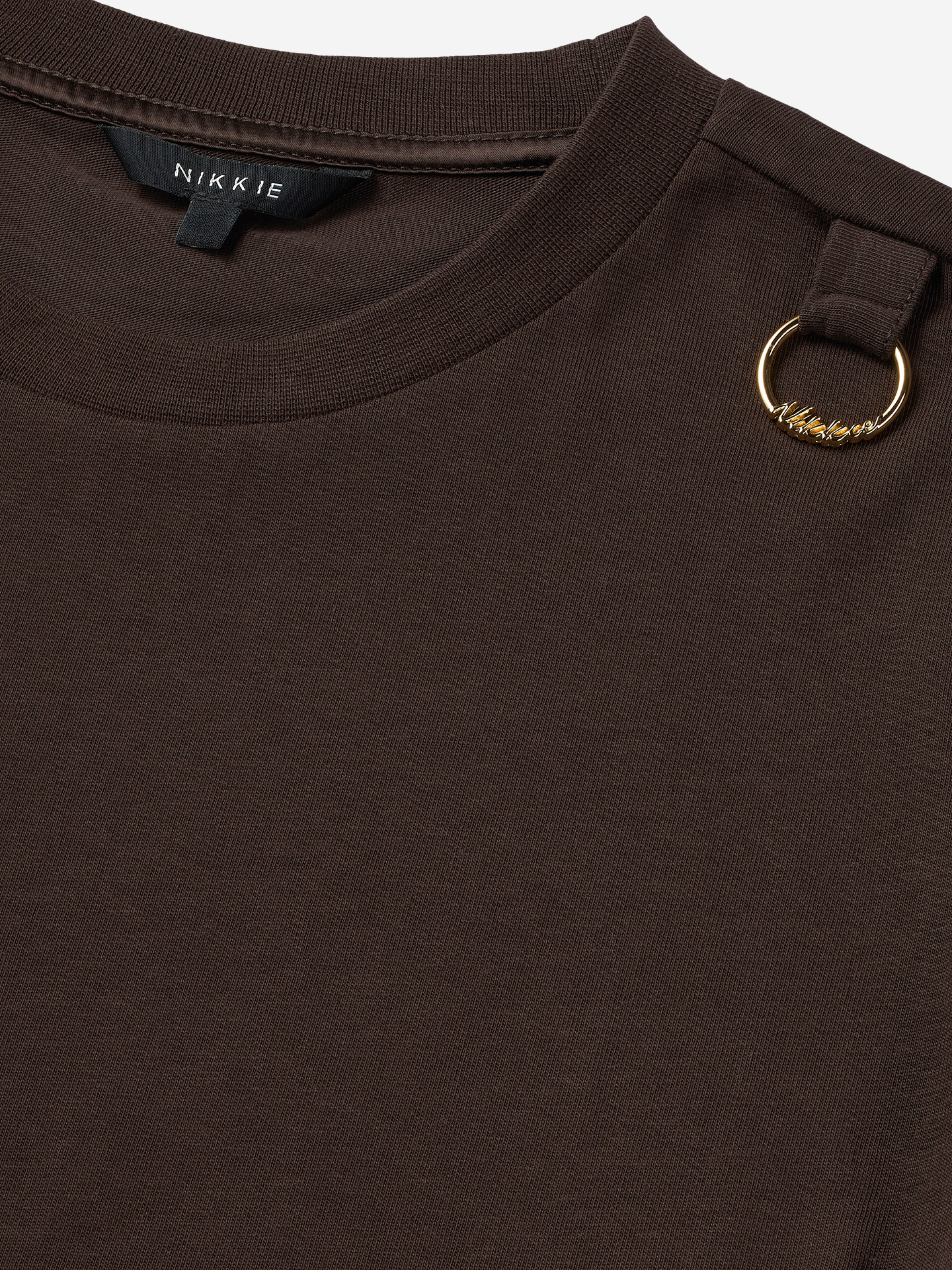 T-shirt with logo detail