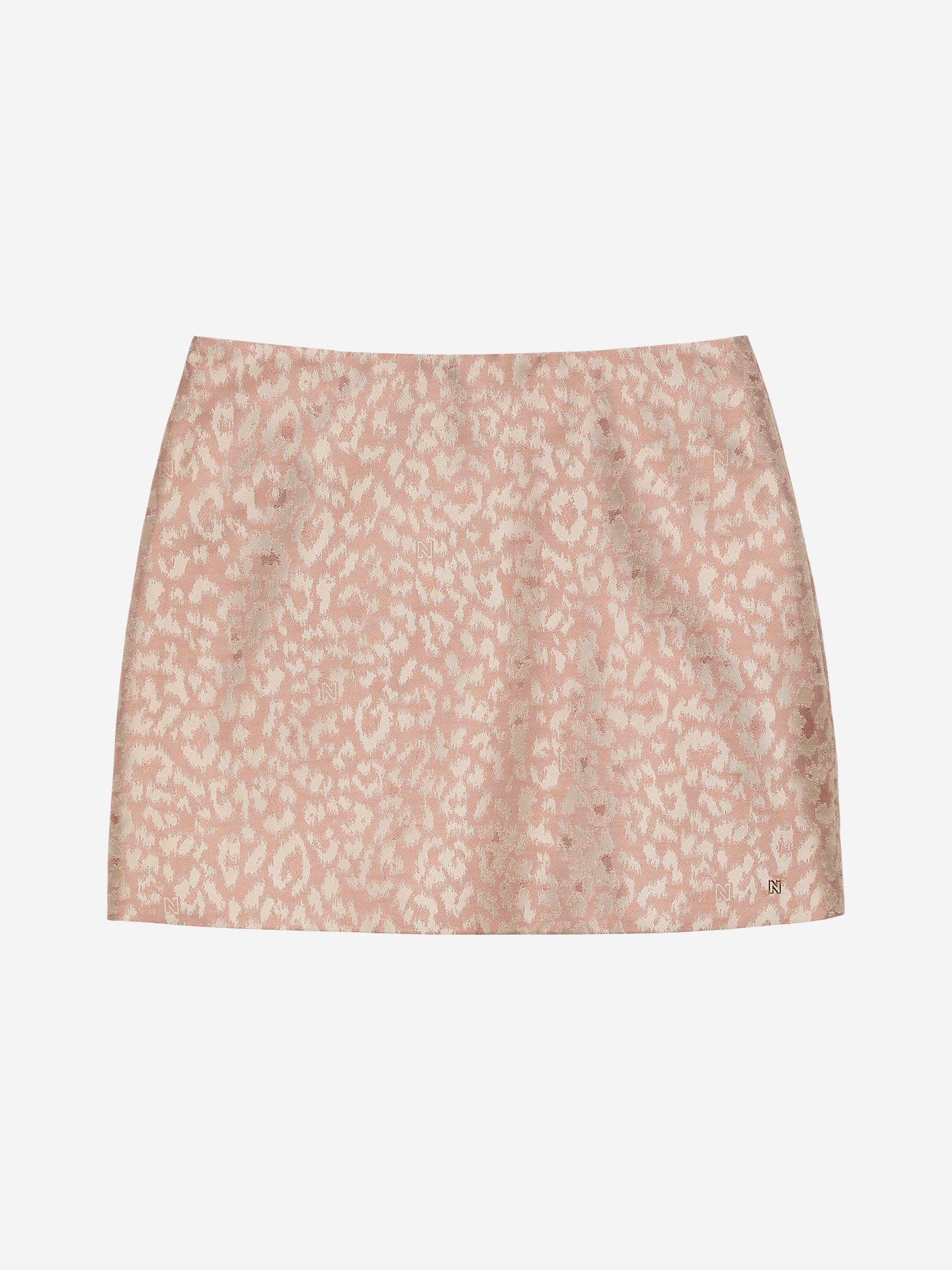Leopard print skirt