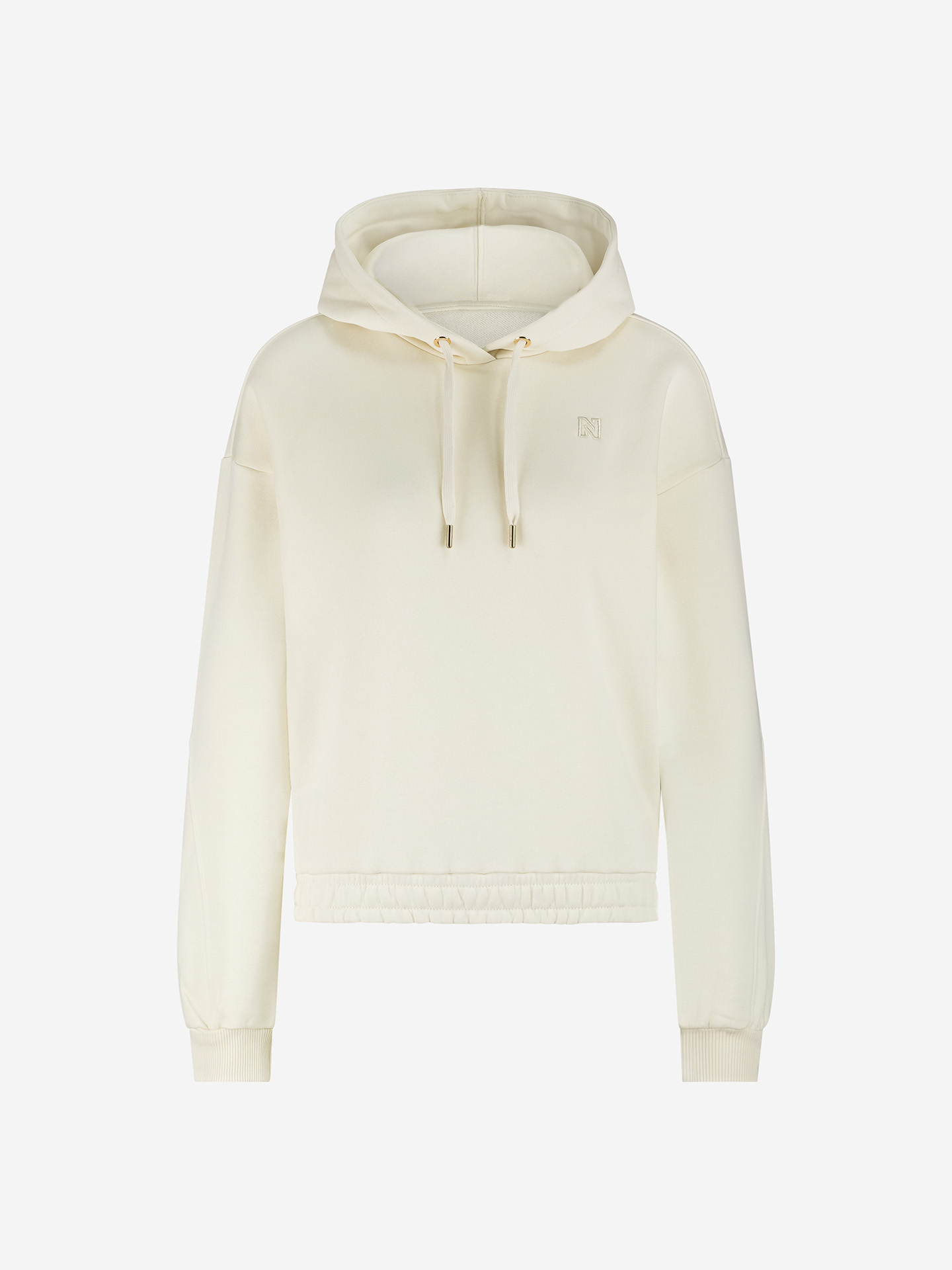 Hoodie with embroidered logo