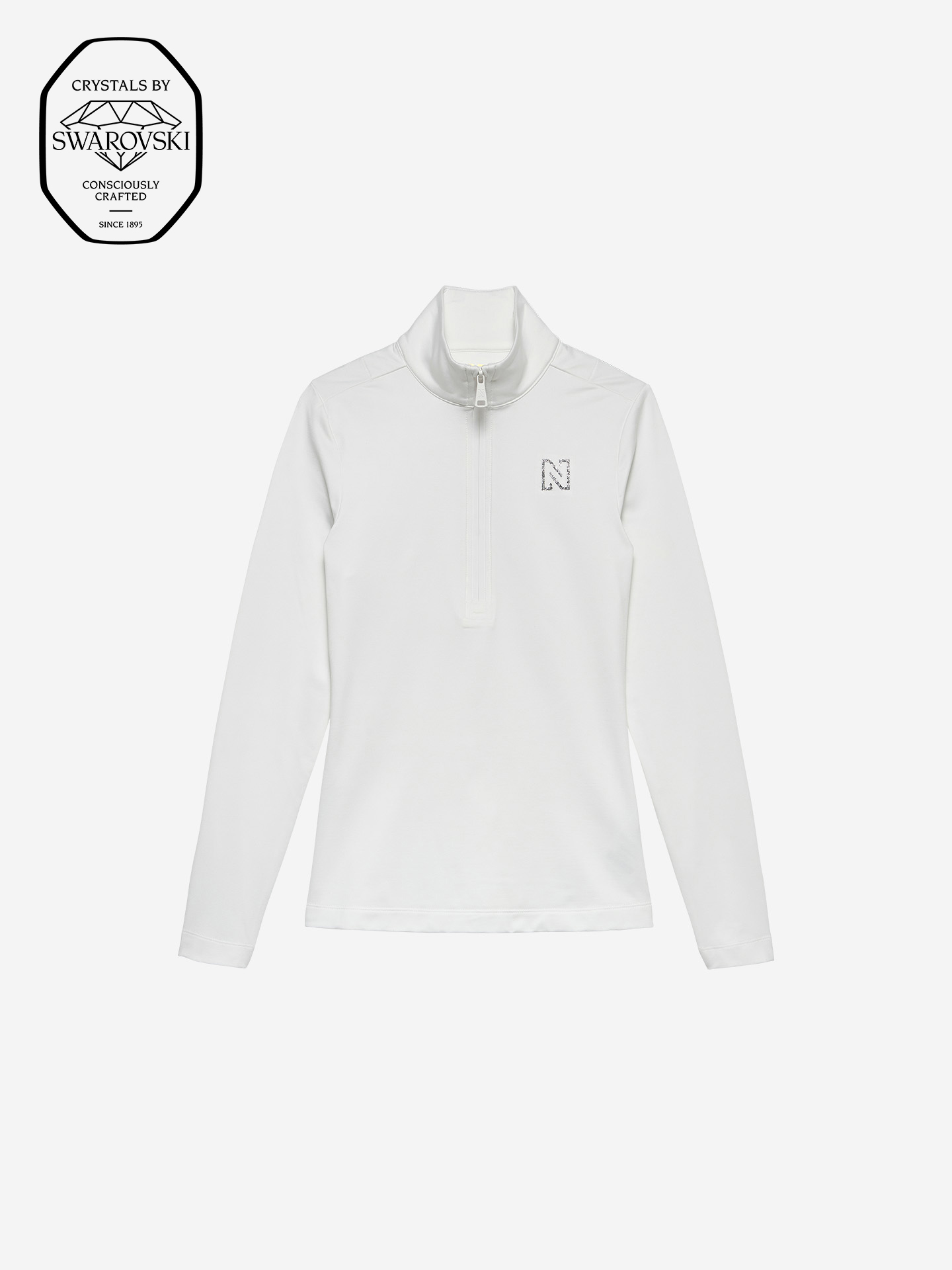 Ski pully with Swarovski N logo