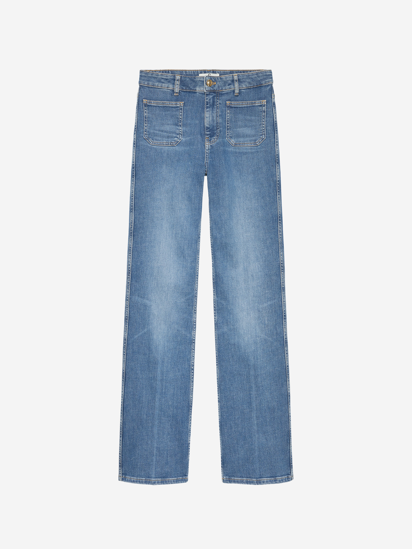 Basic jeans with large pockets