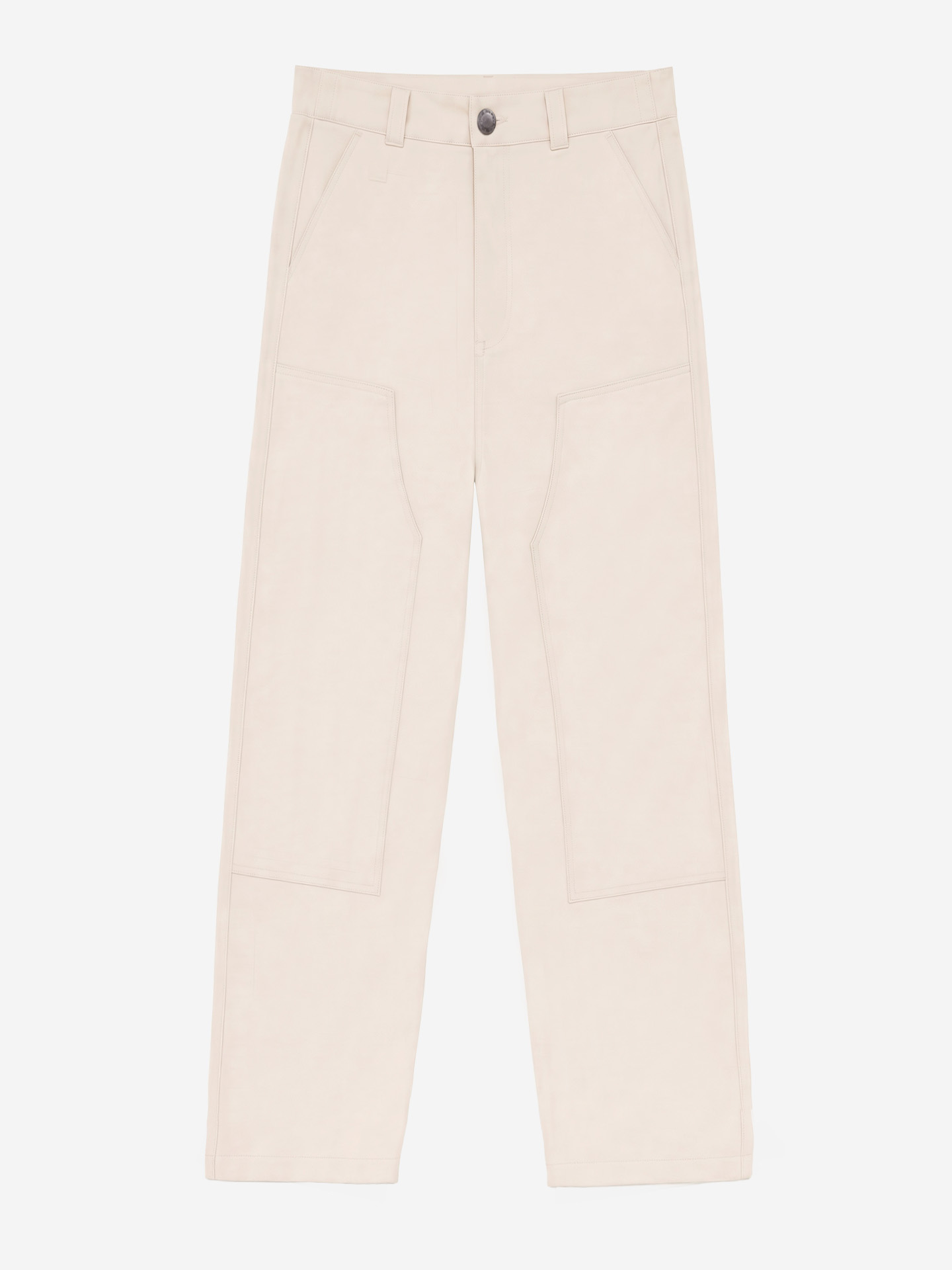 Pants with patch details