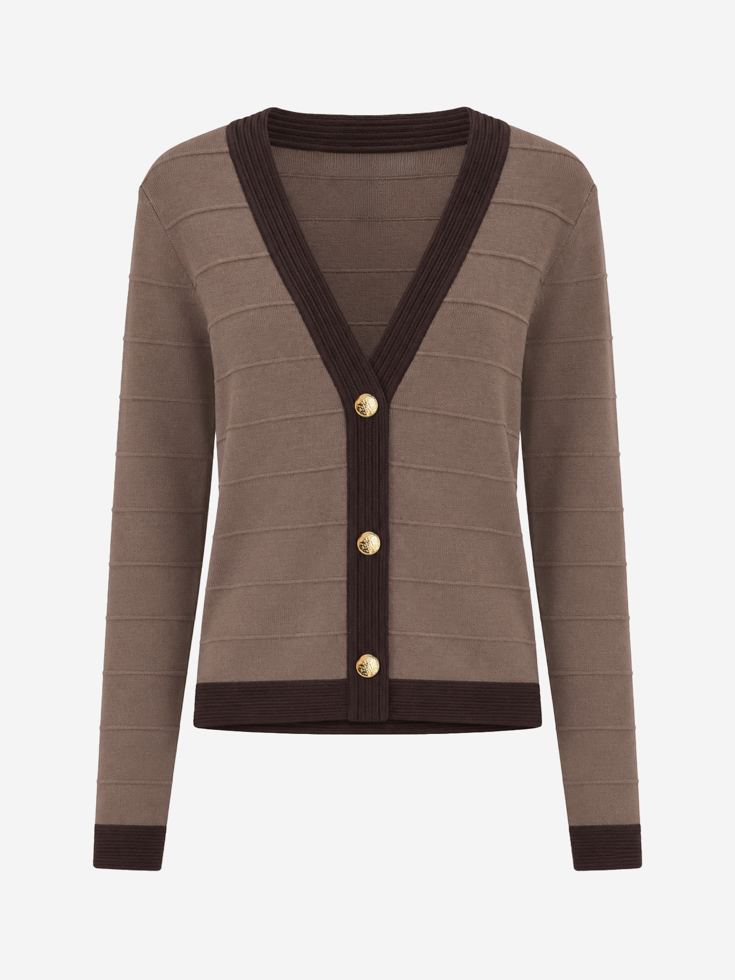 Vest met logo knopen