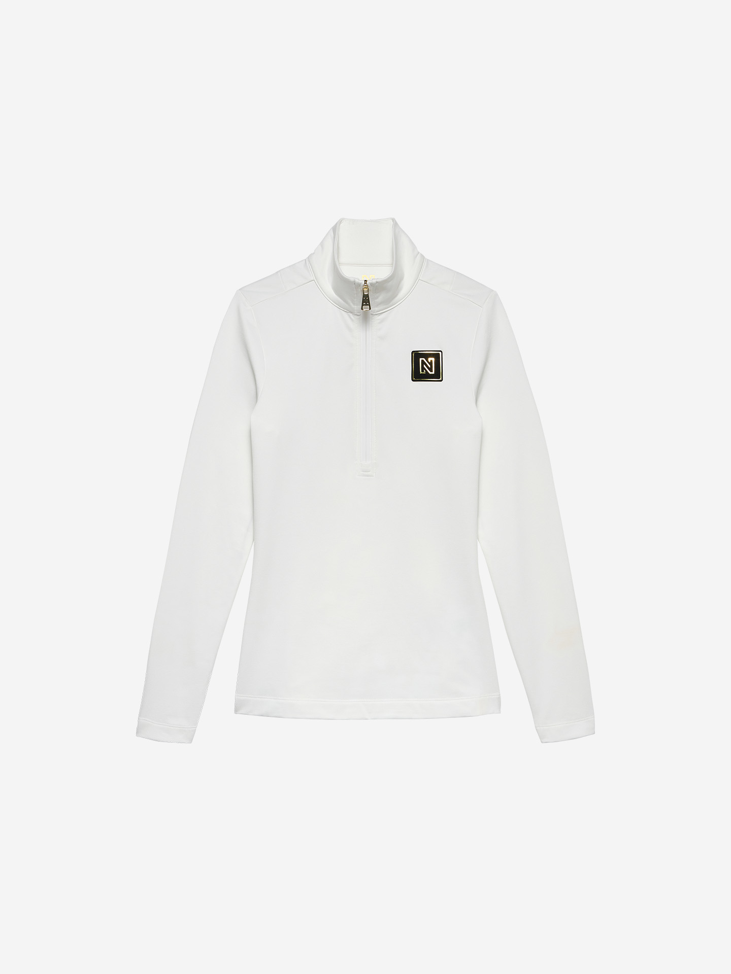 Half-zip ski pullover