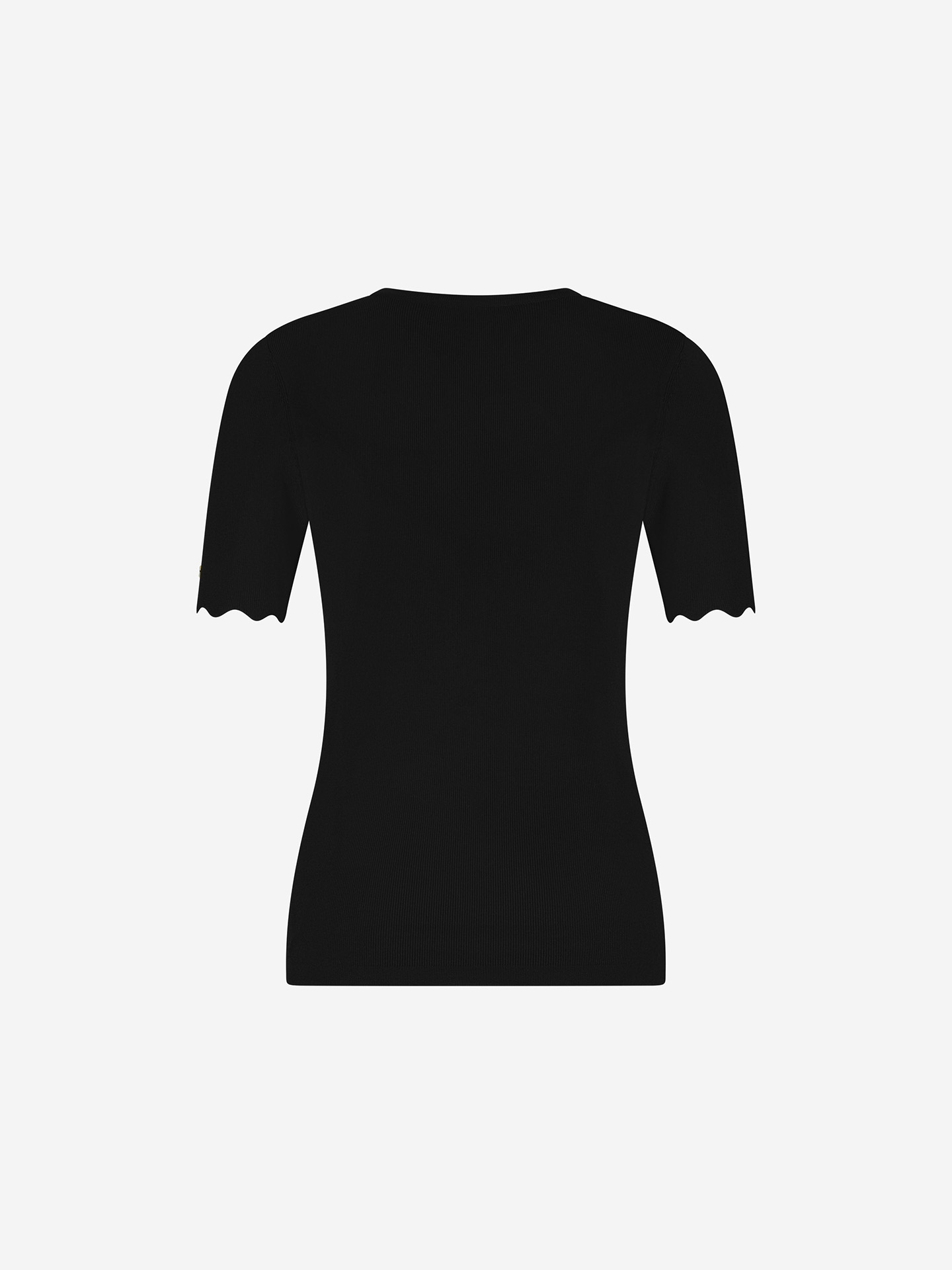 Basic top with a wavy finish