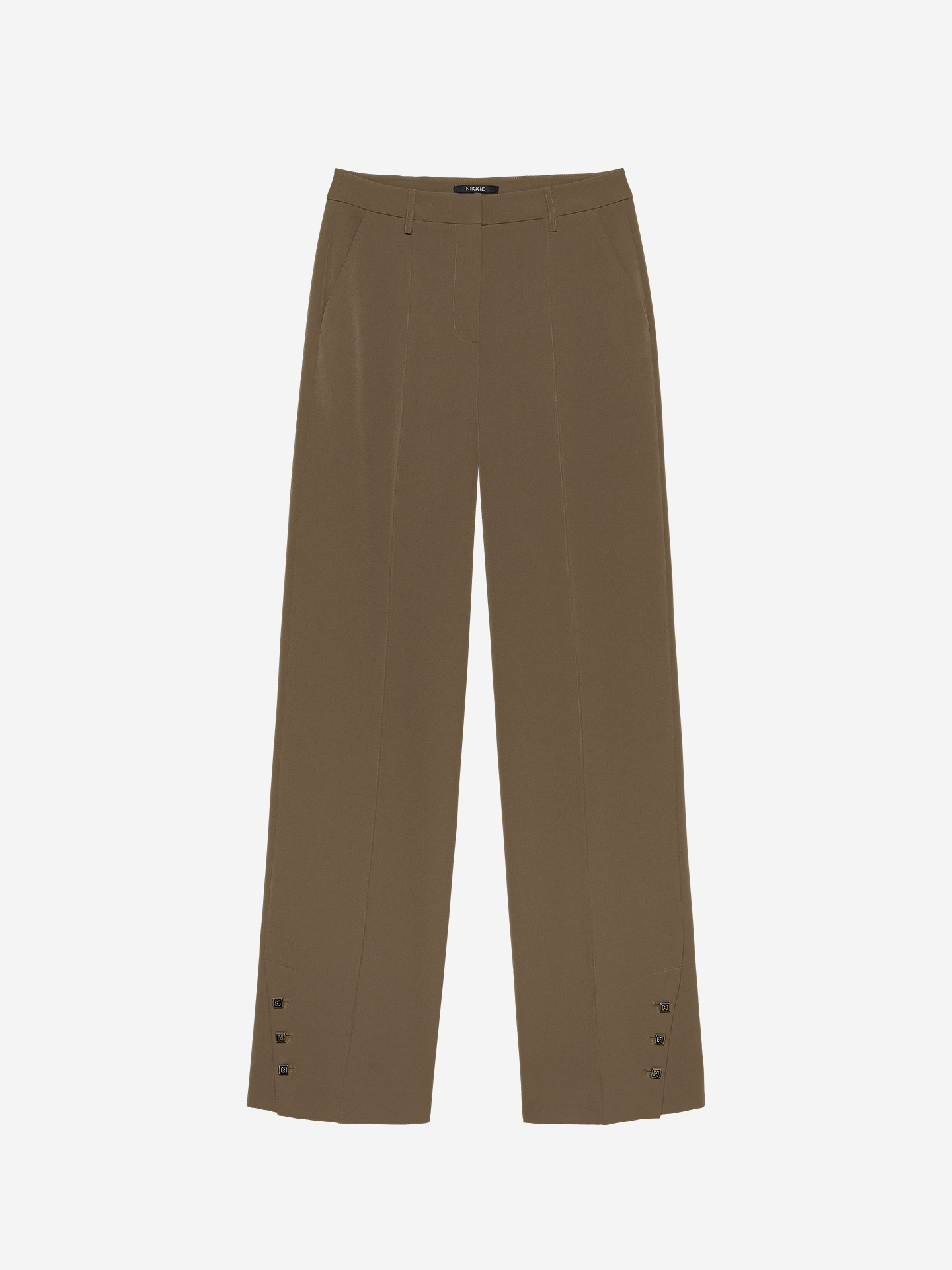 Pants with button details