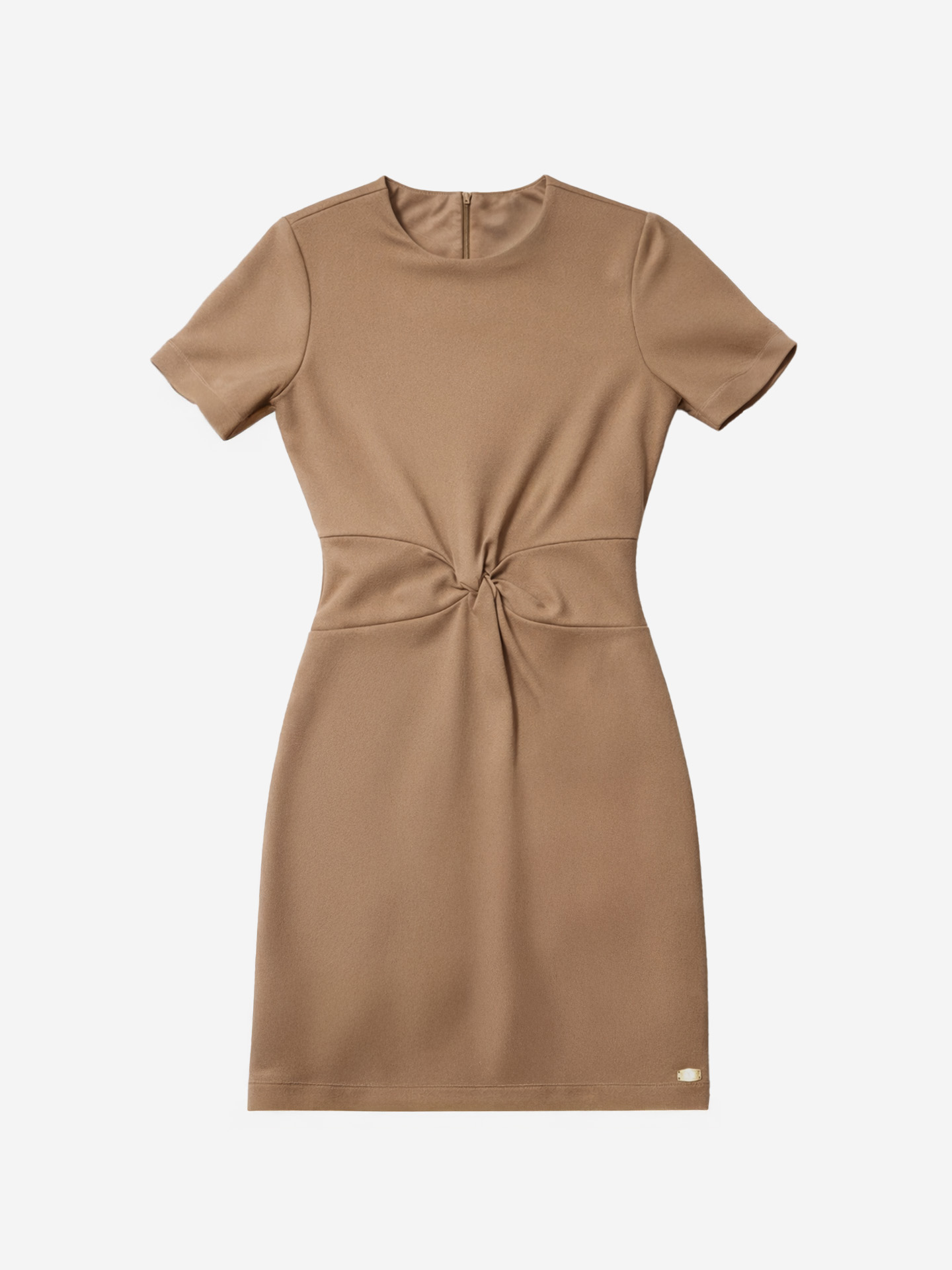 Dress with twisted detail