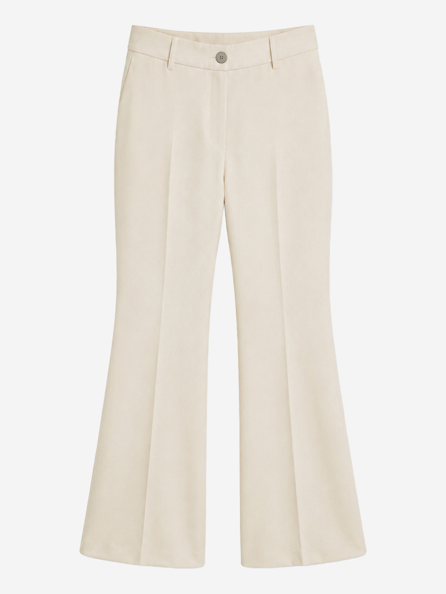 Tailored pantalon met rechte pijpen