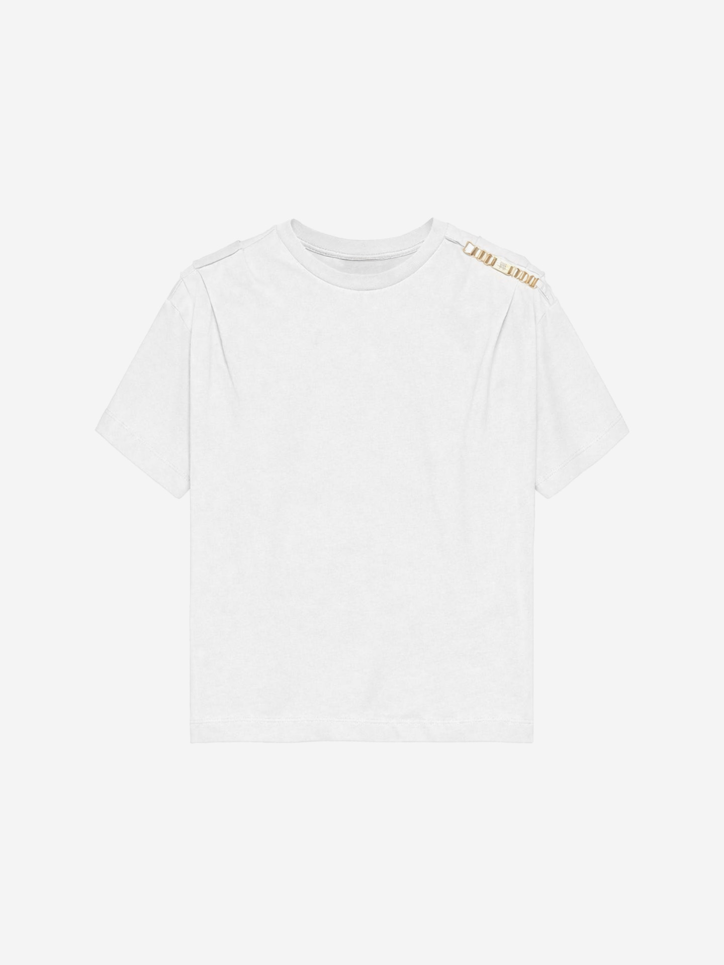 T-shirt with chain detail