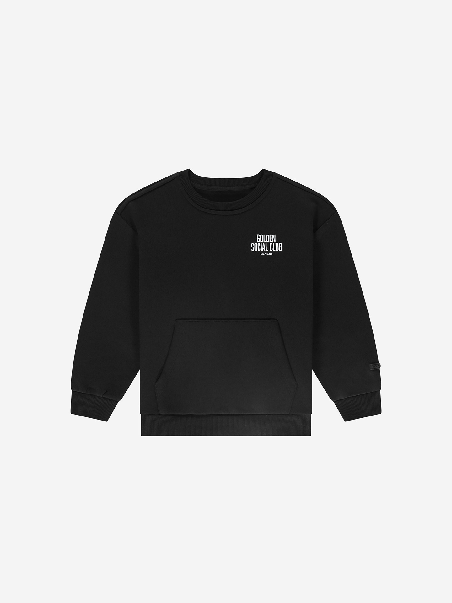 Oversized sweater with logo print