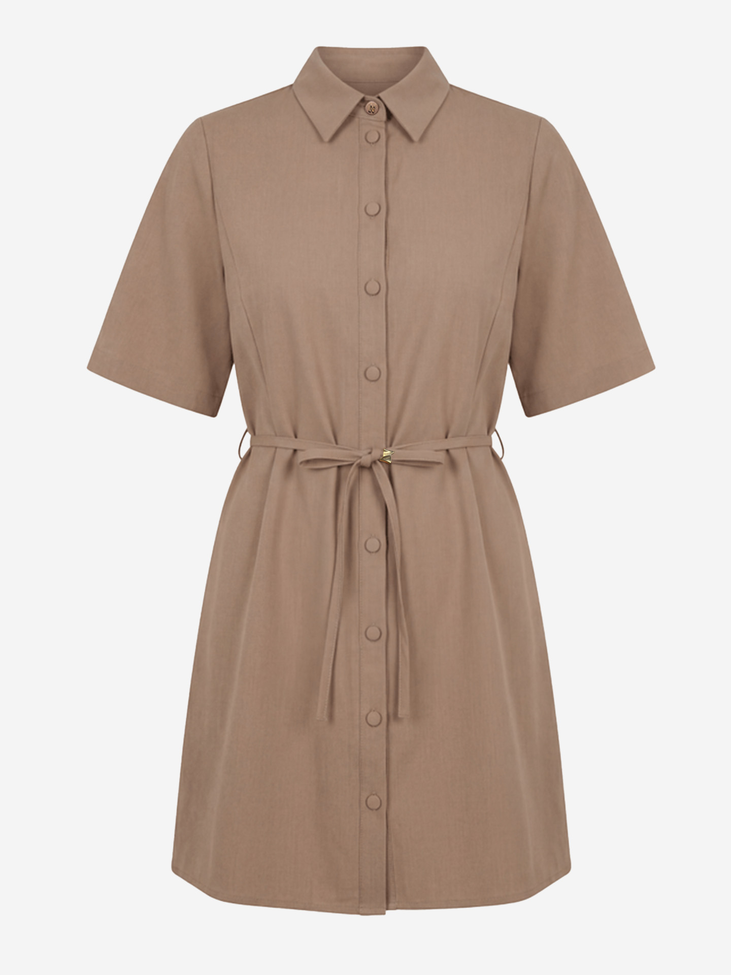Blousejurk met strikceintuur