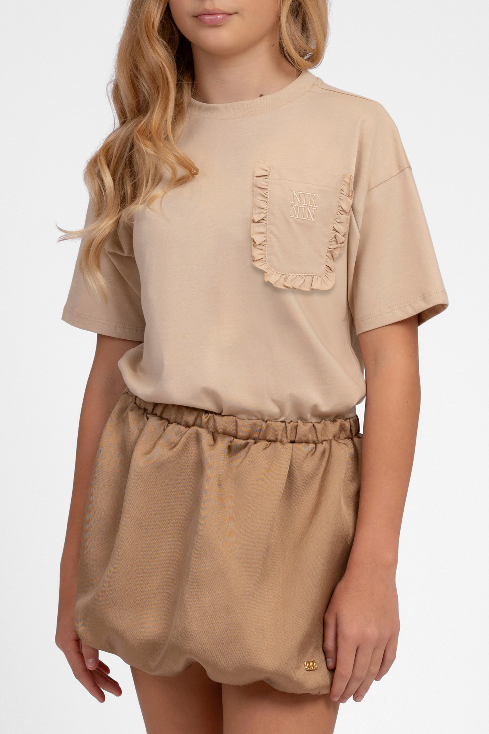 Frill Pocket T-Shirt