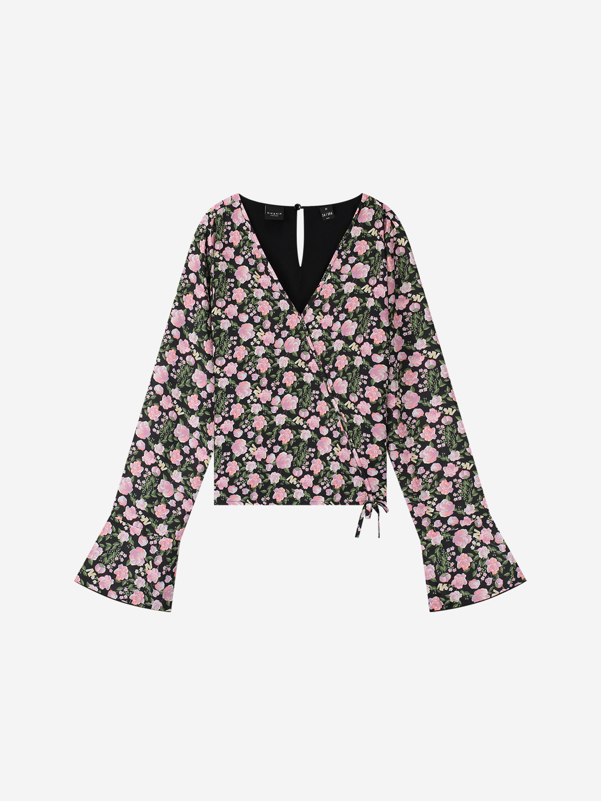 Top with all over print